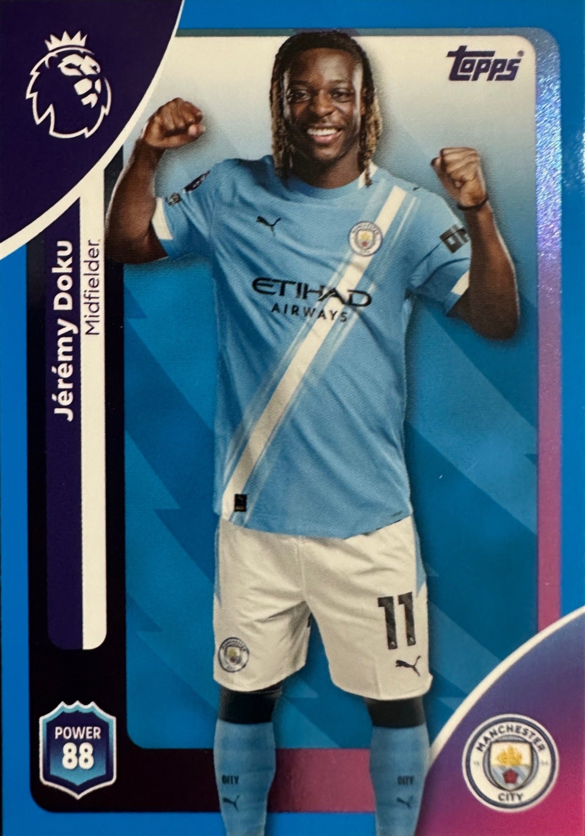 Topps Premier League 2025/26 2026 Scegli Card #1-225 Blue Parallel