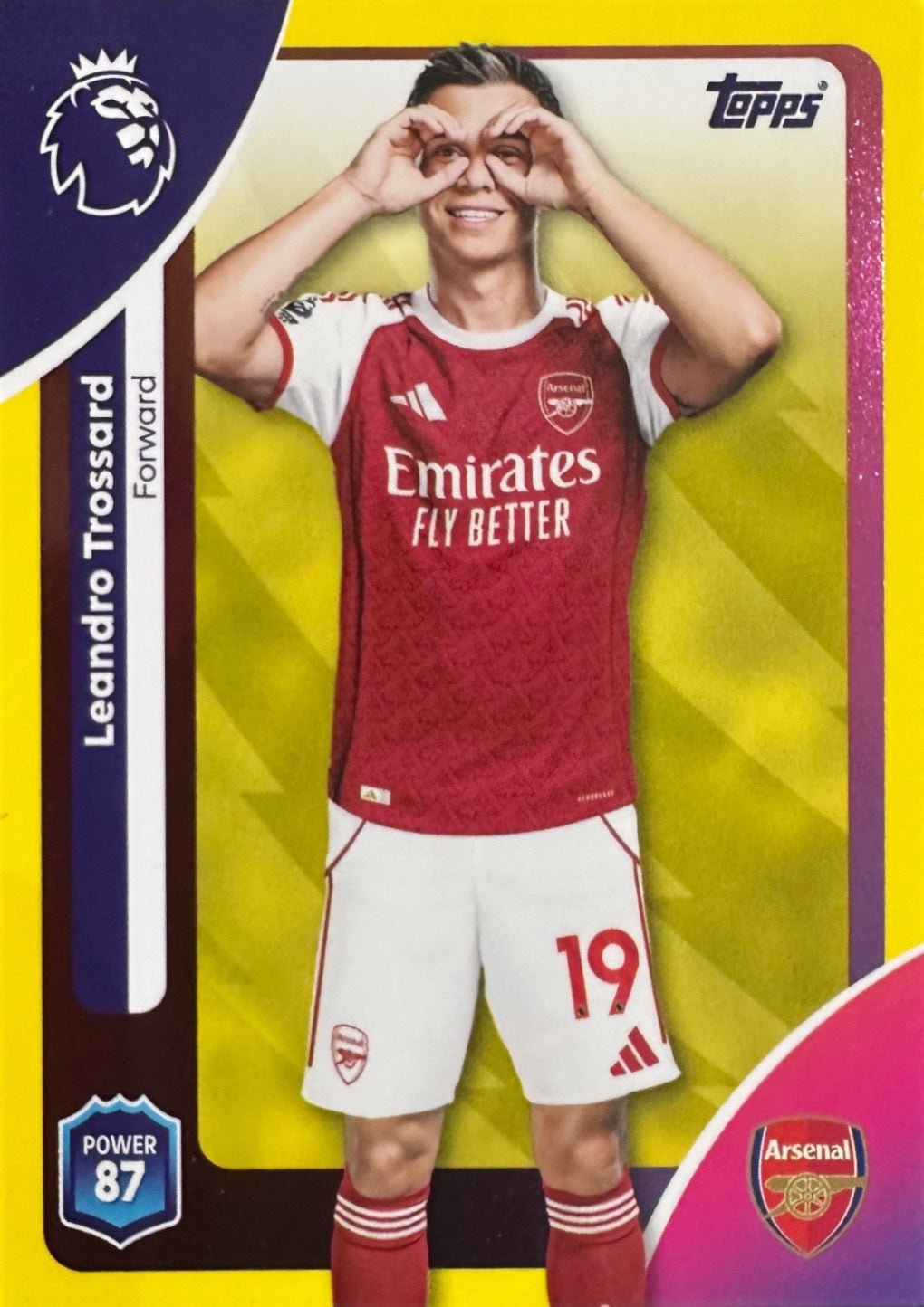 Topps Premier League 2025/26 2026 Scegli Card #1-360 Yellow Parallel