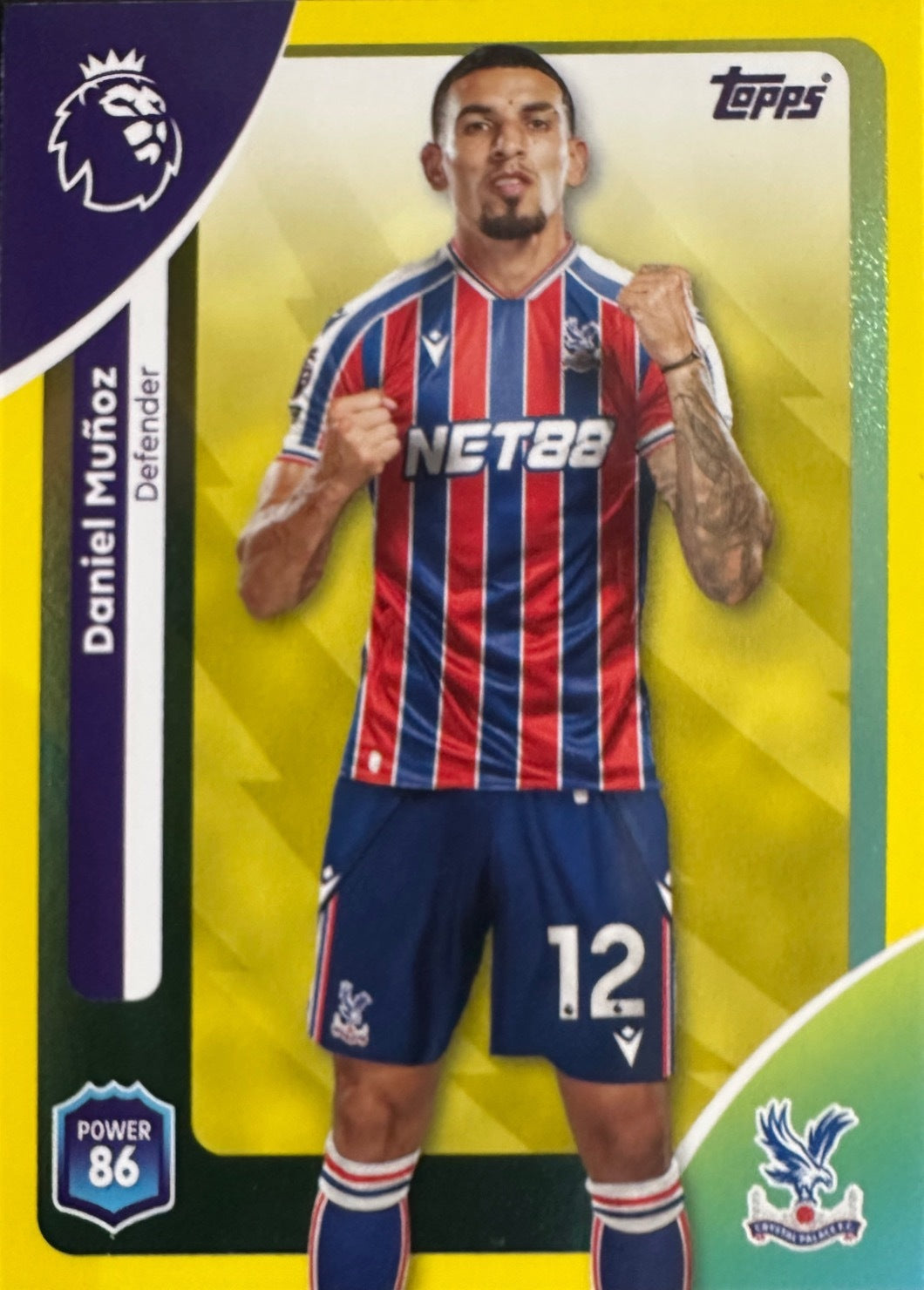 Topps Premier League 2025/26 2026 Scegli Card #1-360 Yellow Parallel
