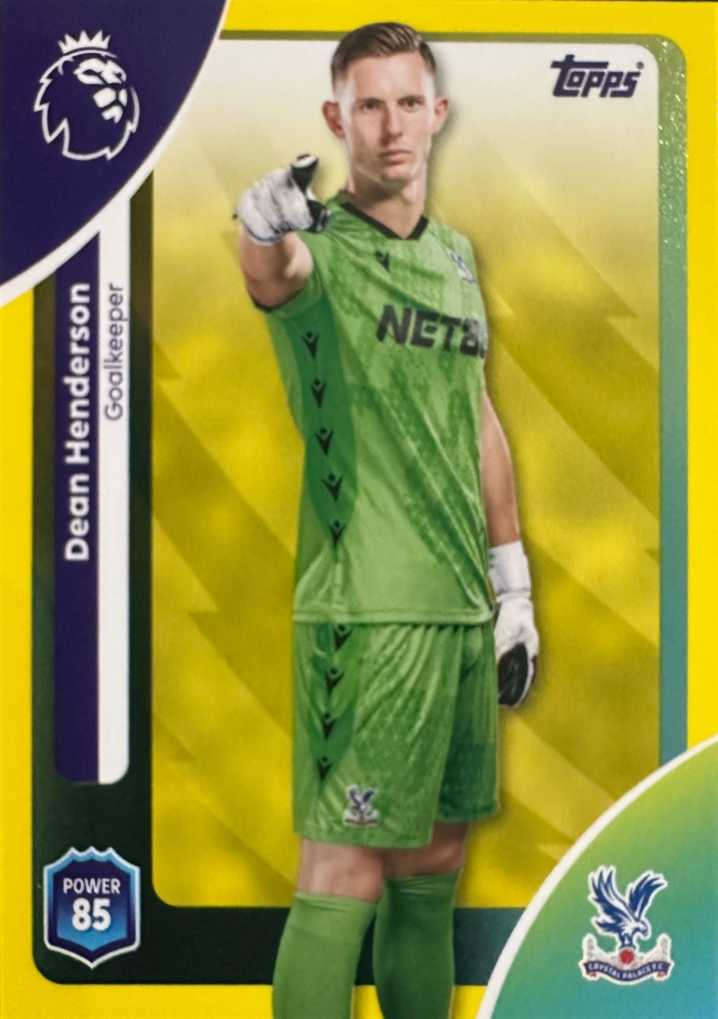 Topps Premier League 2025/26 2026 Scegli Card #1-360 Yellow Parallel