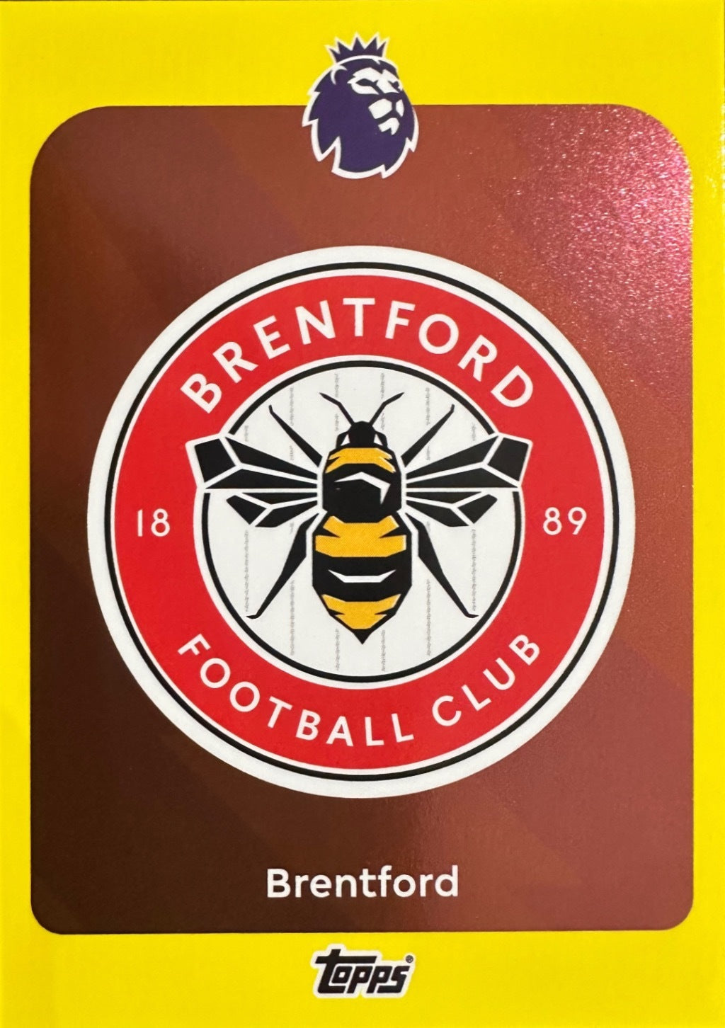 Topps Premier League 2025/26 2026 Scegli Card #1-360 Yellow Parallel
