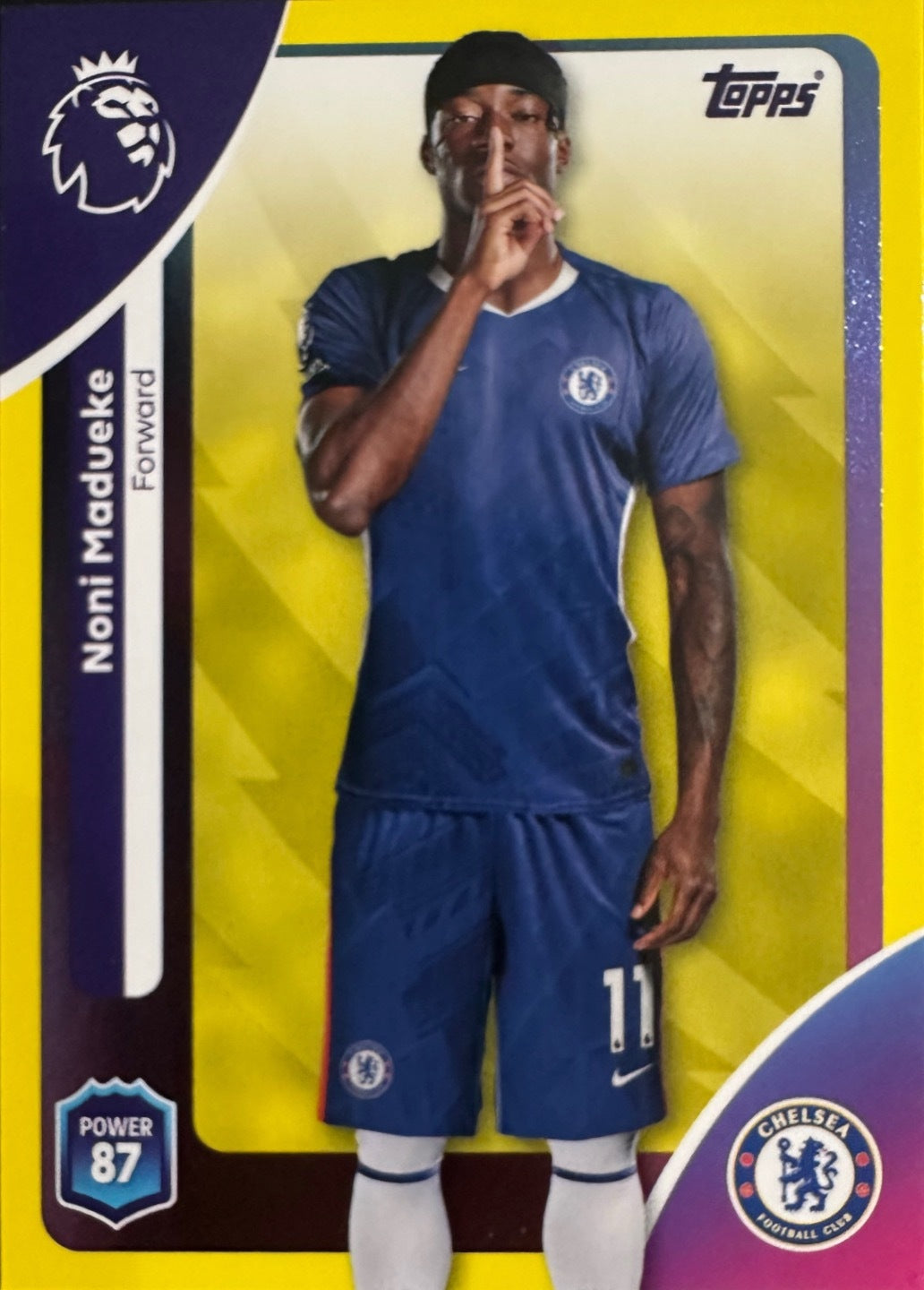 Topps Premier League 2025/26 2026 Scegli Card #1-360 Yellow Parallel