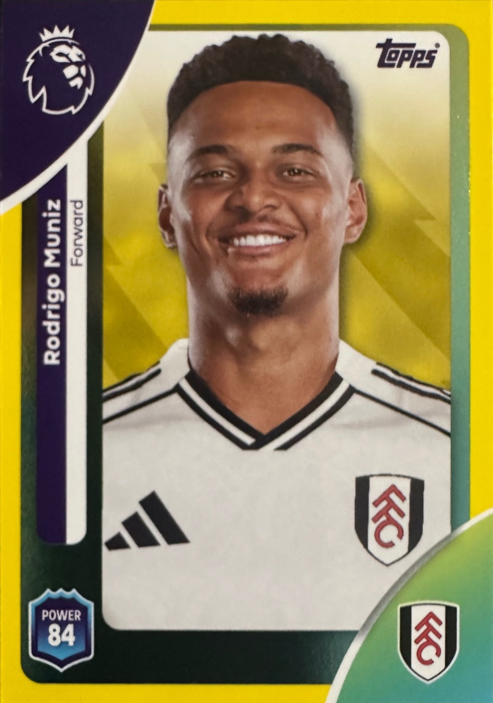 Topps Premier League 2025/26 2026 Scegli Card #1-360 Yellow Parallel