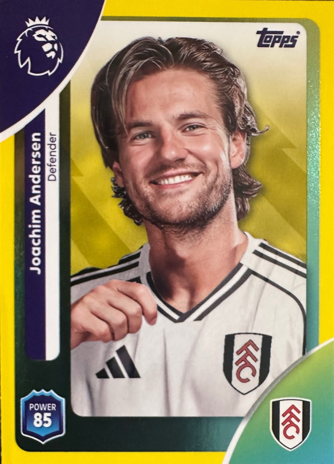 Topps Premier League 2025/26 2026 Scegli Card #1-360 Yellow Parallel
