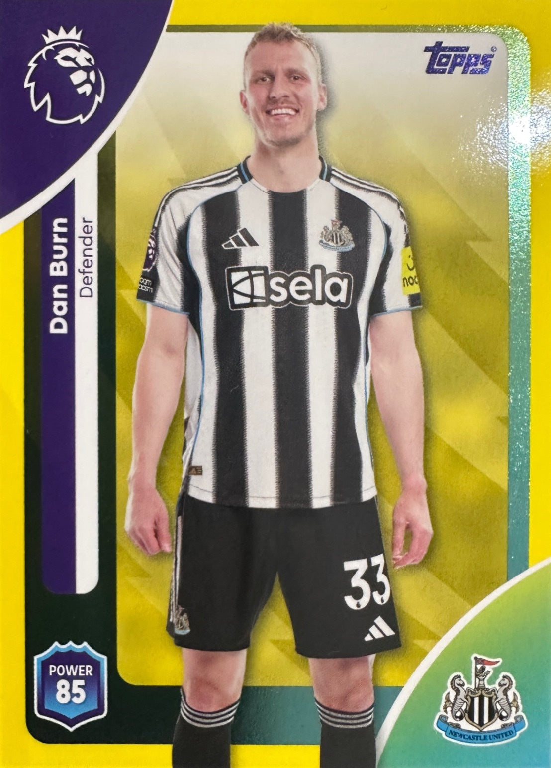 Topps Premier League 2025/26 2026 Scegli Card #1-360 Yellow Parallel