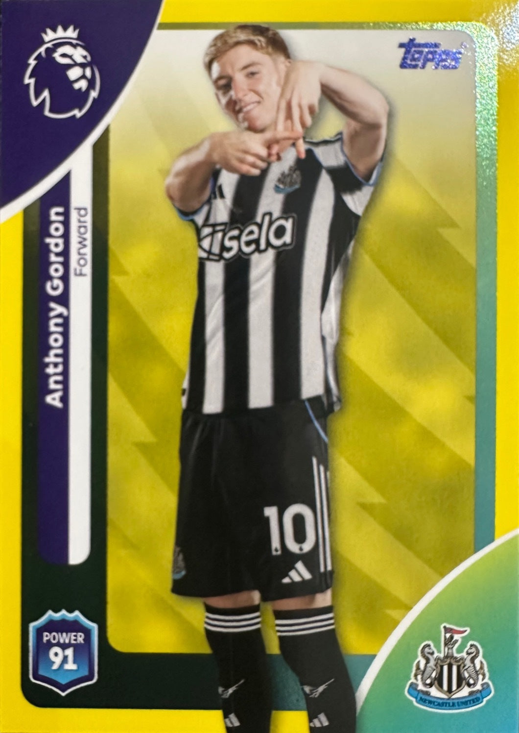 Topps Premier League 2025/26 2026 Scegli Card #1-360 Yellow Parallel
