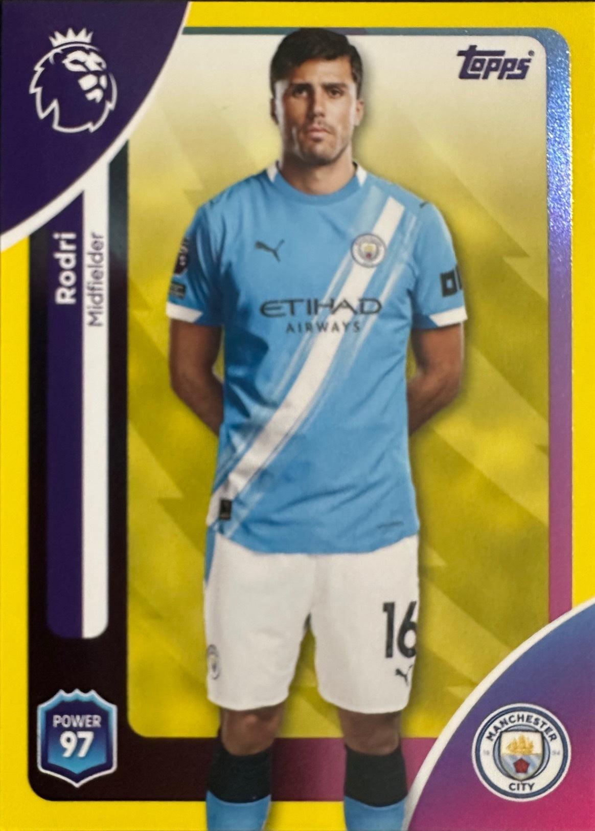 Topps Premier League 2025/26 2026 Scegli Card #1-360 Yellow Parallel