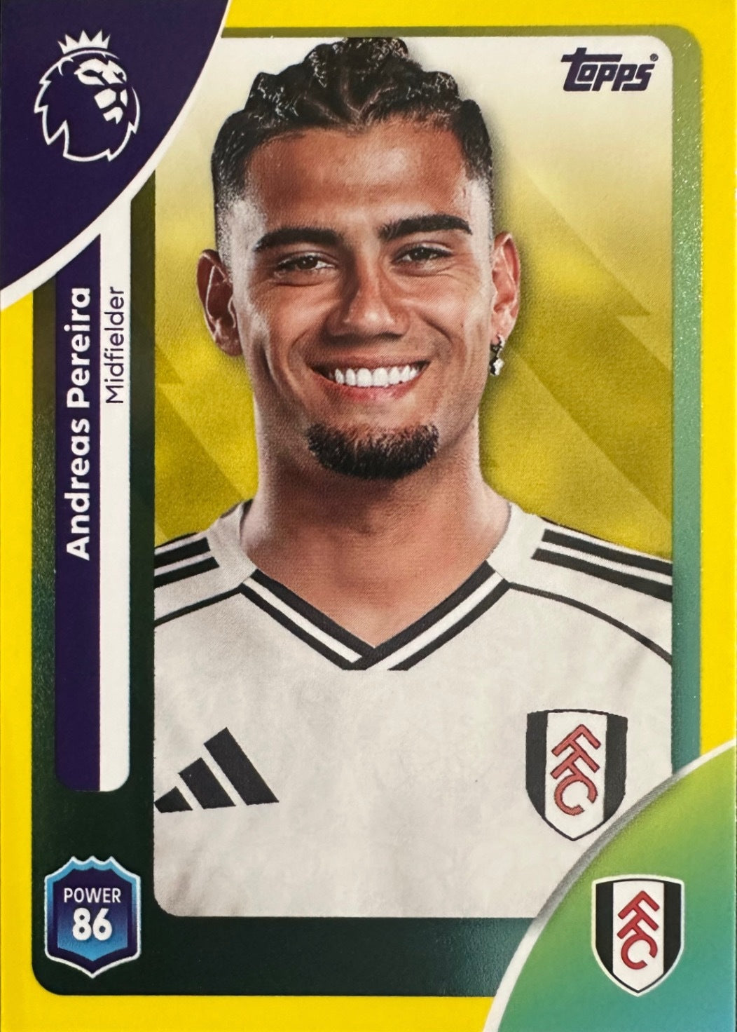 Topps Premier League 2025/26 2026 Scegli Card #1-360 Yellow Parallel
