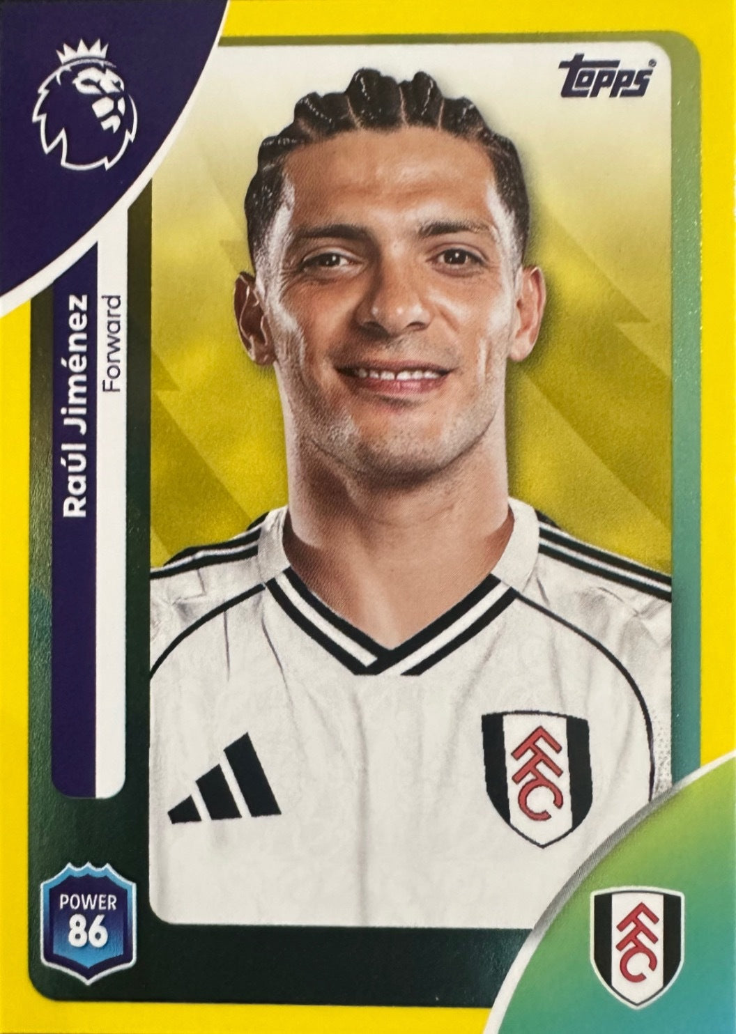 Topps Premier League 2025/26 2026 Scegli Card #1-360 Yellow Parallel