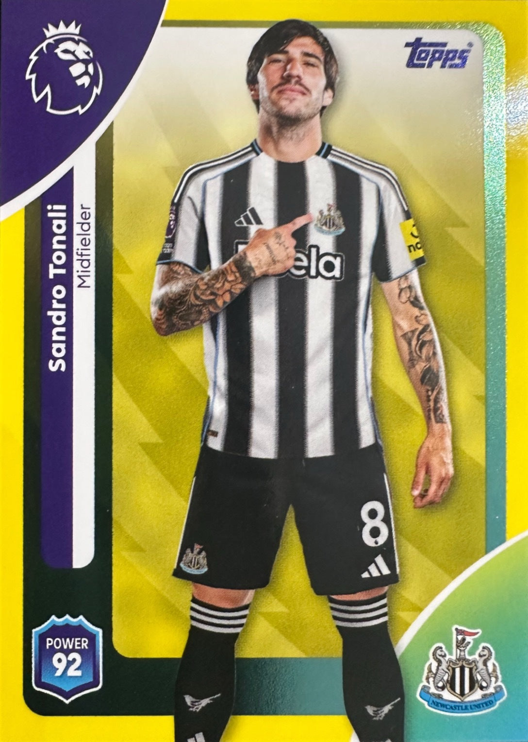 Topps Premier League 2025/26 2026 Scegli Card #1-360 Yellow Parallel