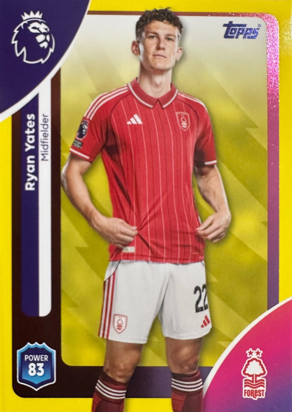 Topps Premier League 2025/26 2026 Scegli Card #1-360 Yellow Parallel