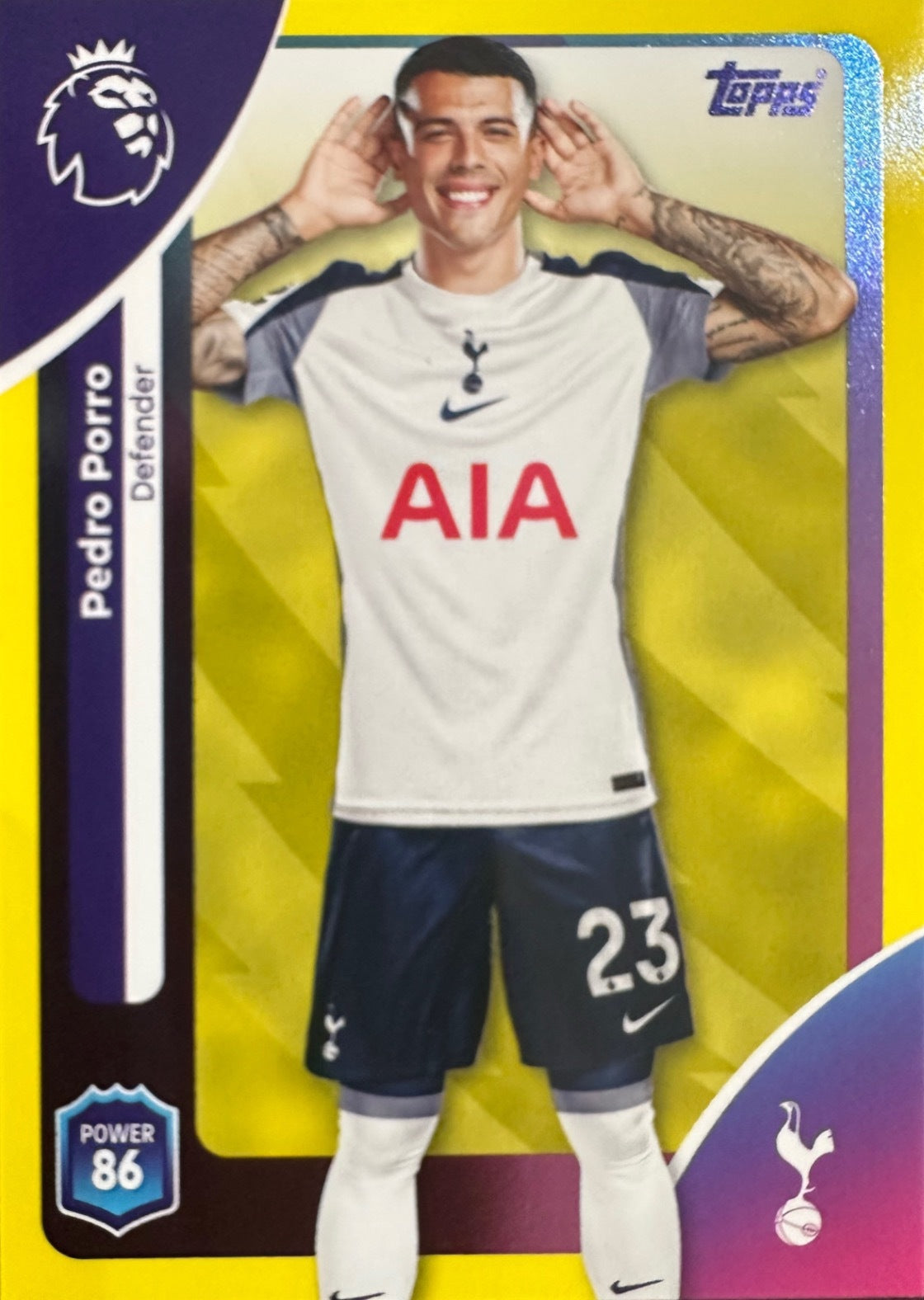Topps Premier League 2025/26 2026 Scegli Card #1-360 Yellow Parallel