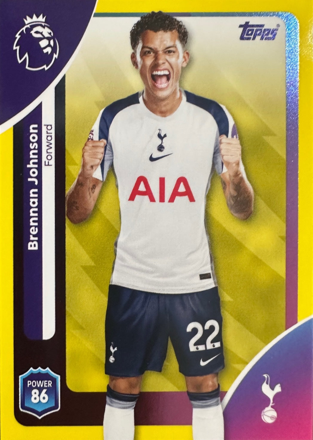Topps Premier League 2025/26 2026 Scegli Card #1-360 Yellow Parallel