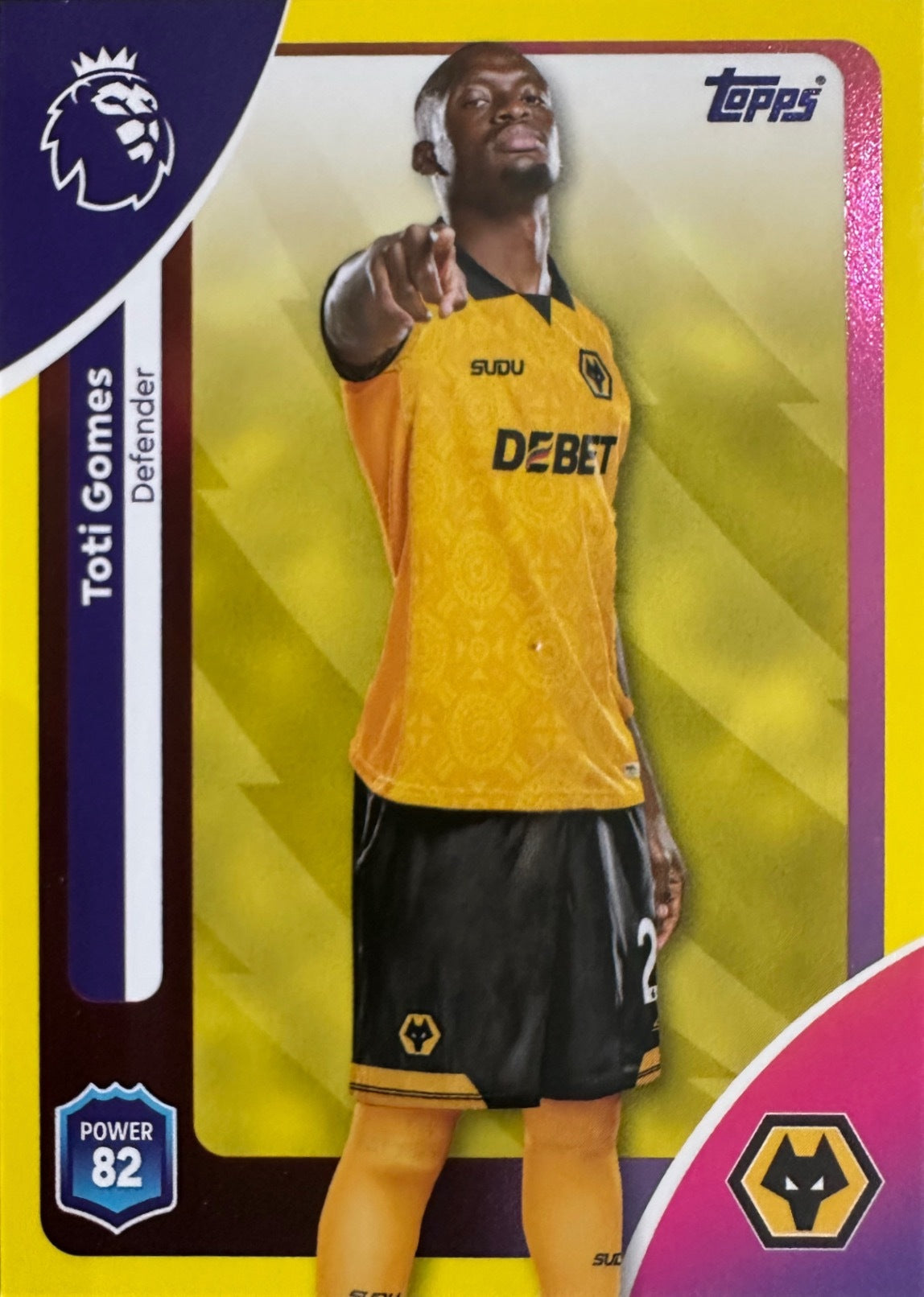 Topps Premier League 2025/26 2026 Scegli Card #1-360 Yellow Parallel
