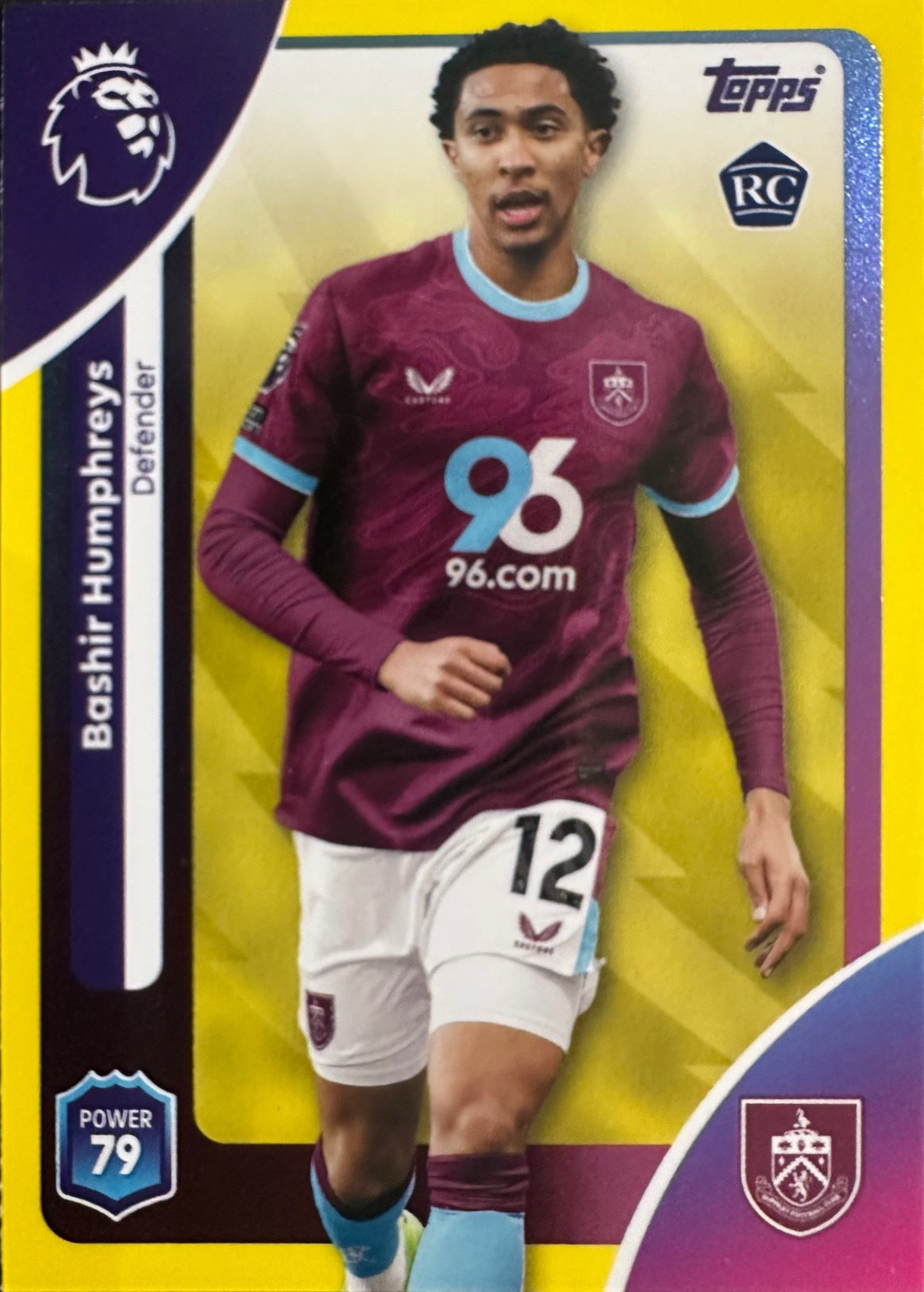 Topps Premier League 2025/26 2026 Scegli Card #1-360 Yellow Parallel
