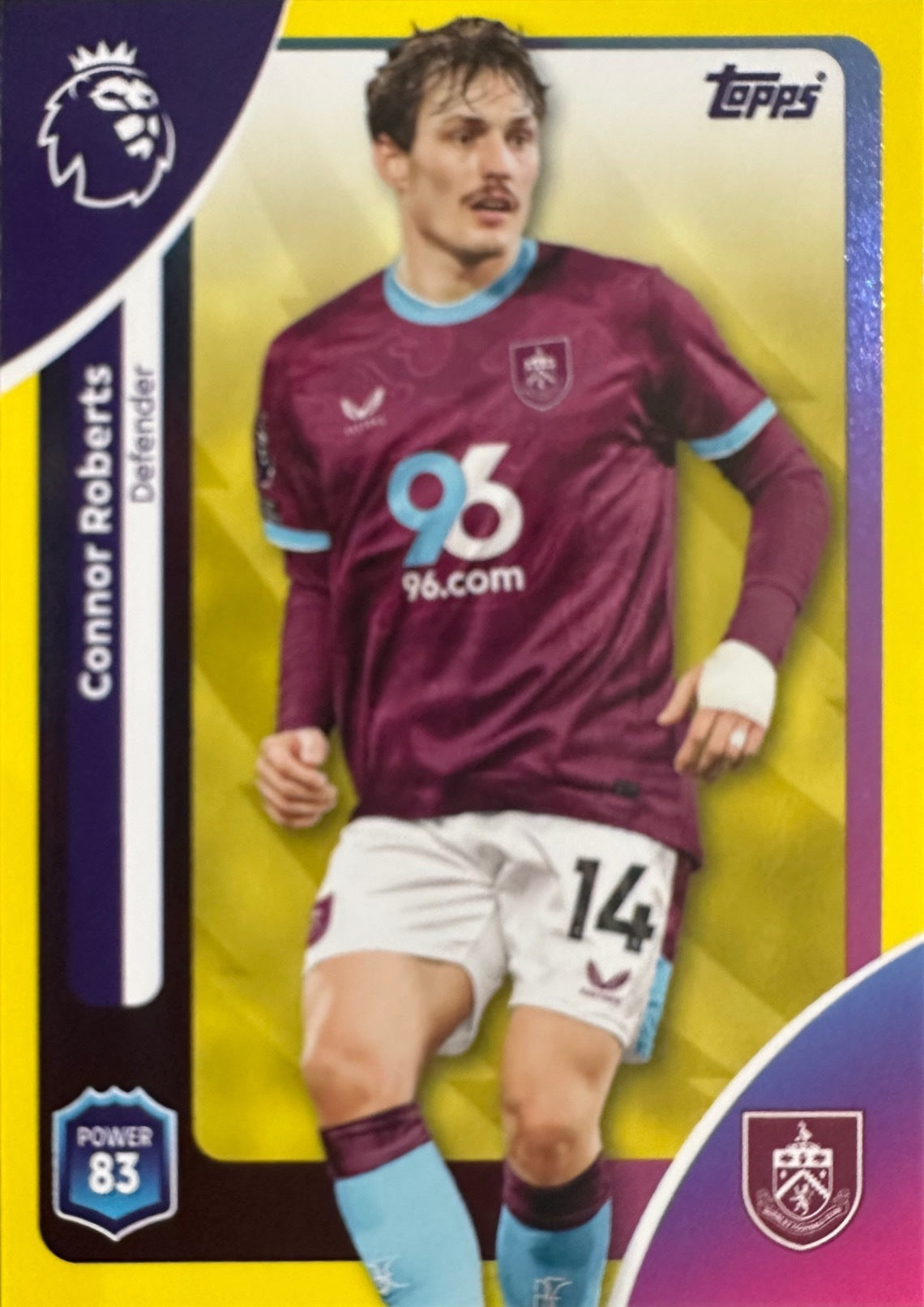 Topps Premier League 2025/26 2026 Scegli Card #1-360 Yellow Parallel