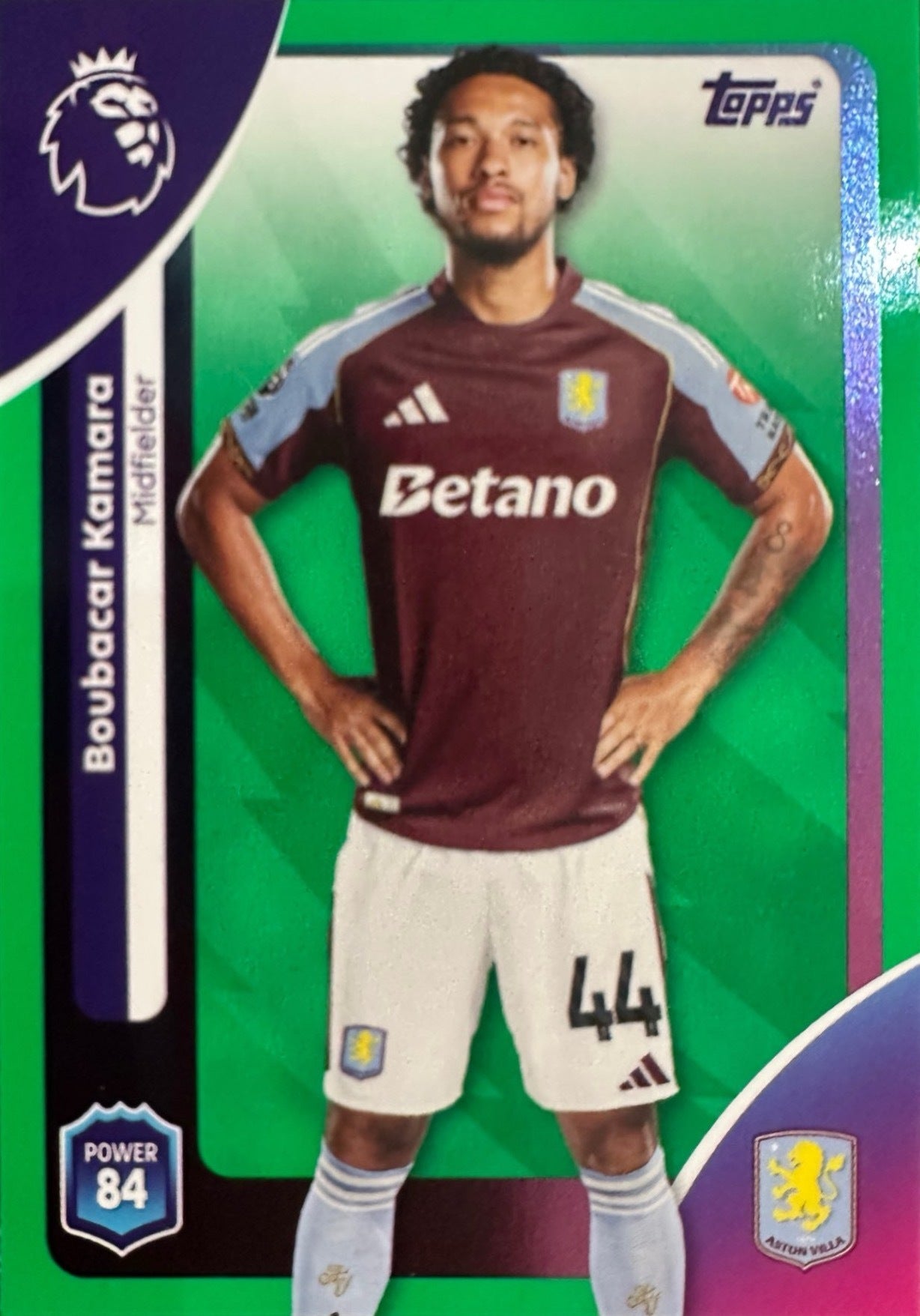Topps Premier League 2025/26 2026 Scegli Card #1-360 Green Parallel