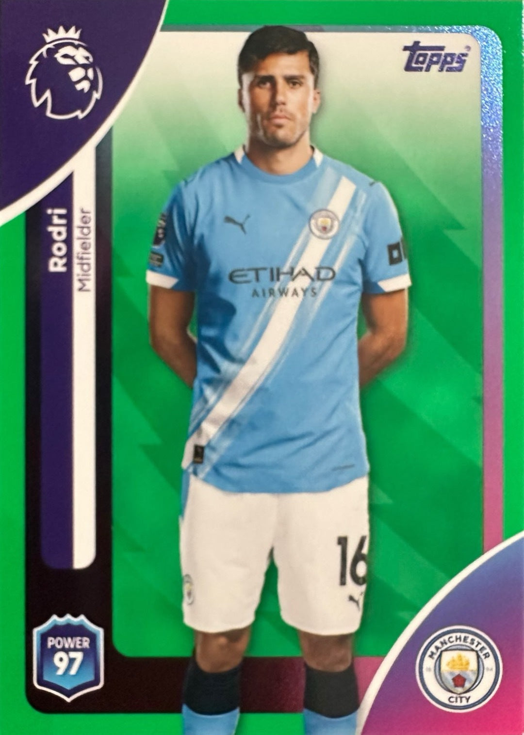 Topps Premier League 2025/26 2026 Scegli Card #1-360 Green Parallel