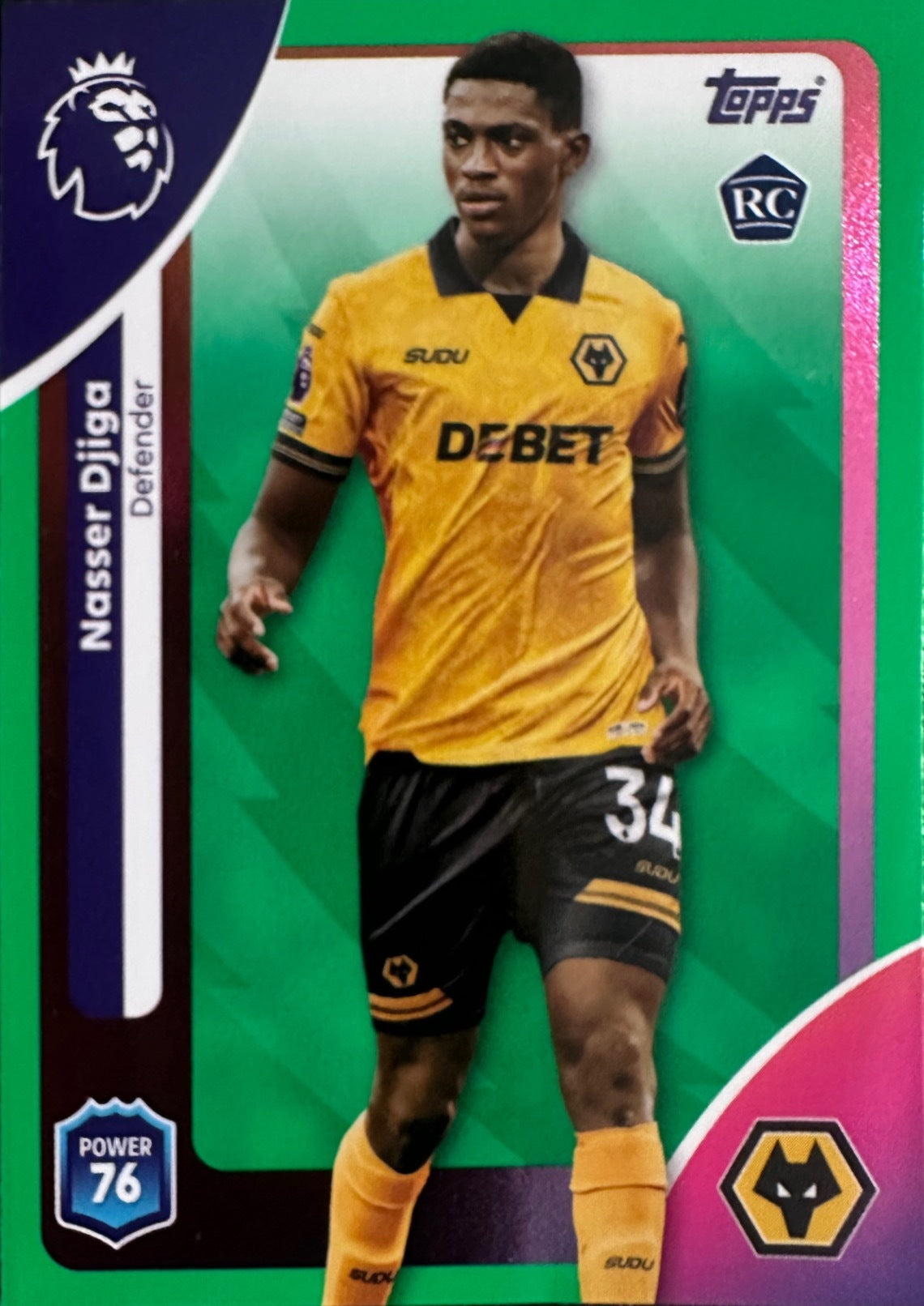 Topps Premier League 2025/26 2026 Scegli Card #1-360 Green Parallel