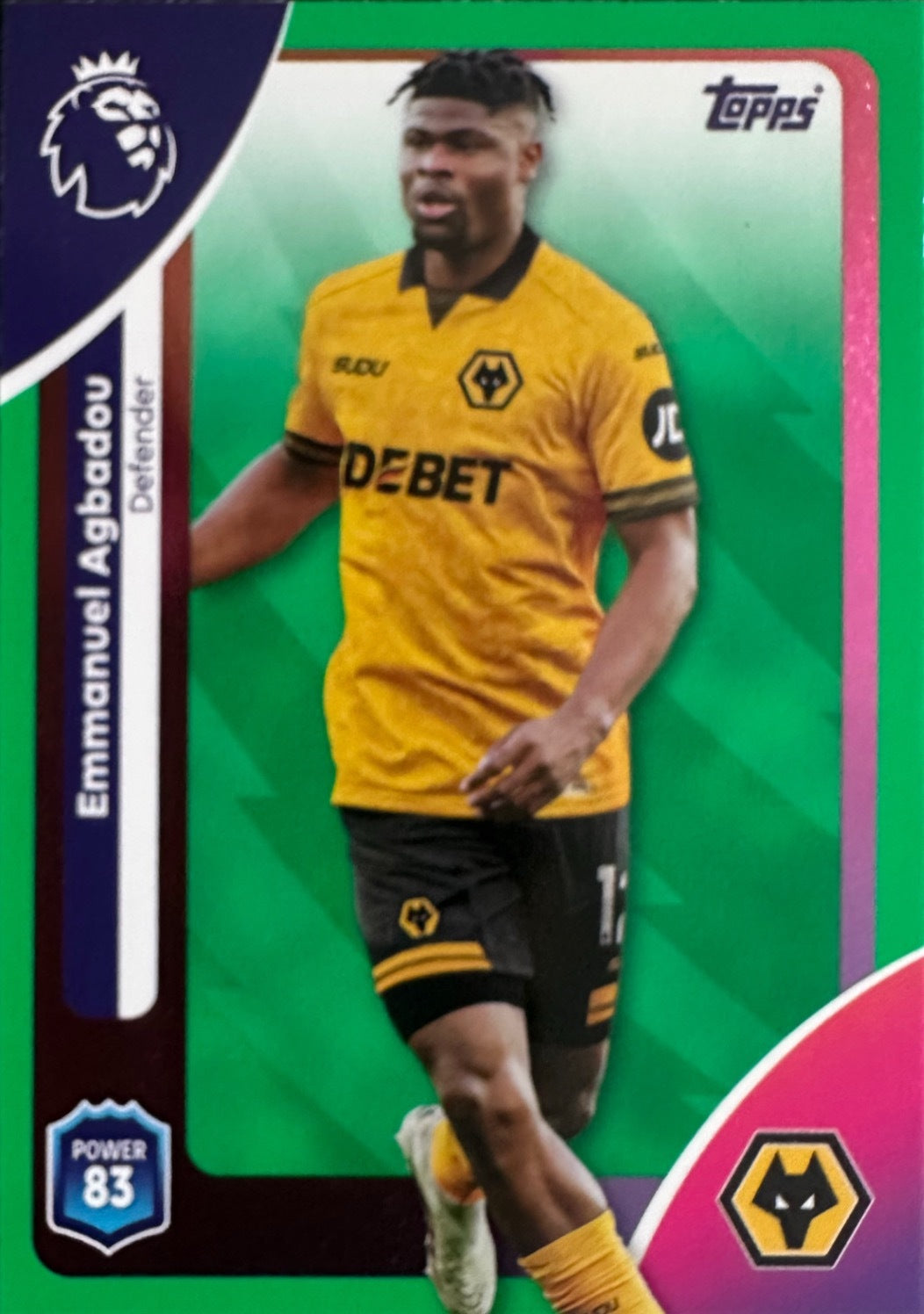 Topps Premier League 2025/26 2026 Scegli Card #1-360 Green Parallel