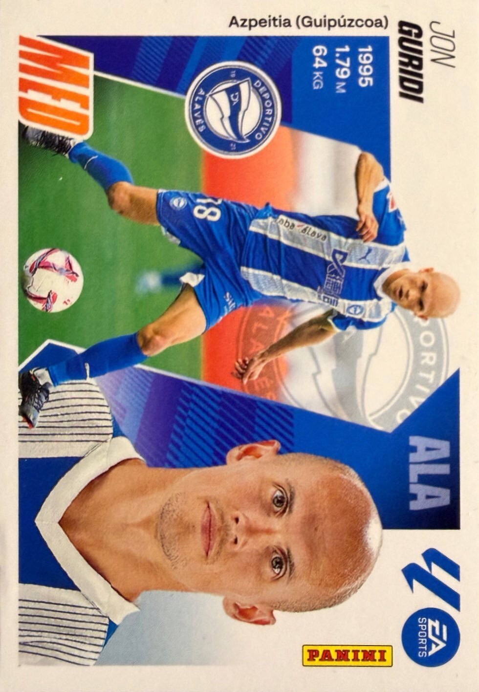 Liga Este 2025-26 Panini - Scegli figurine Deportivo Alaves - Getafe