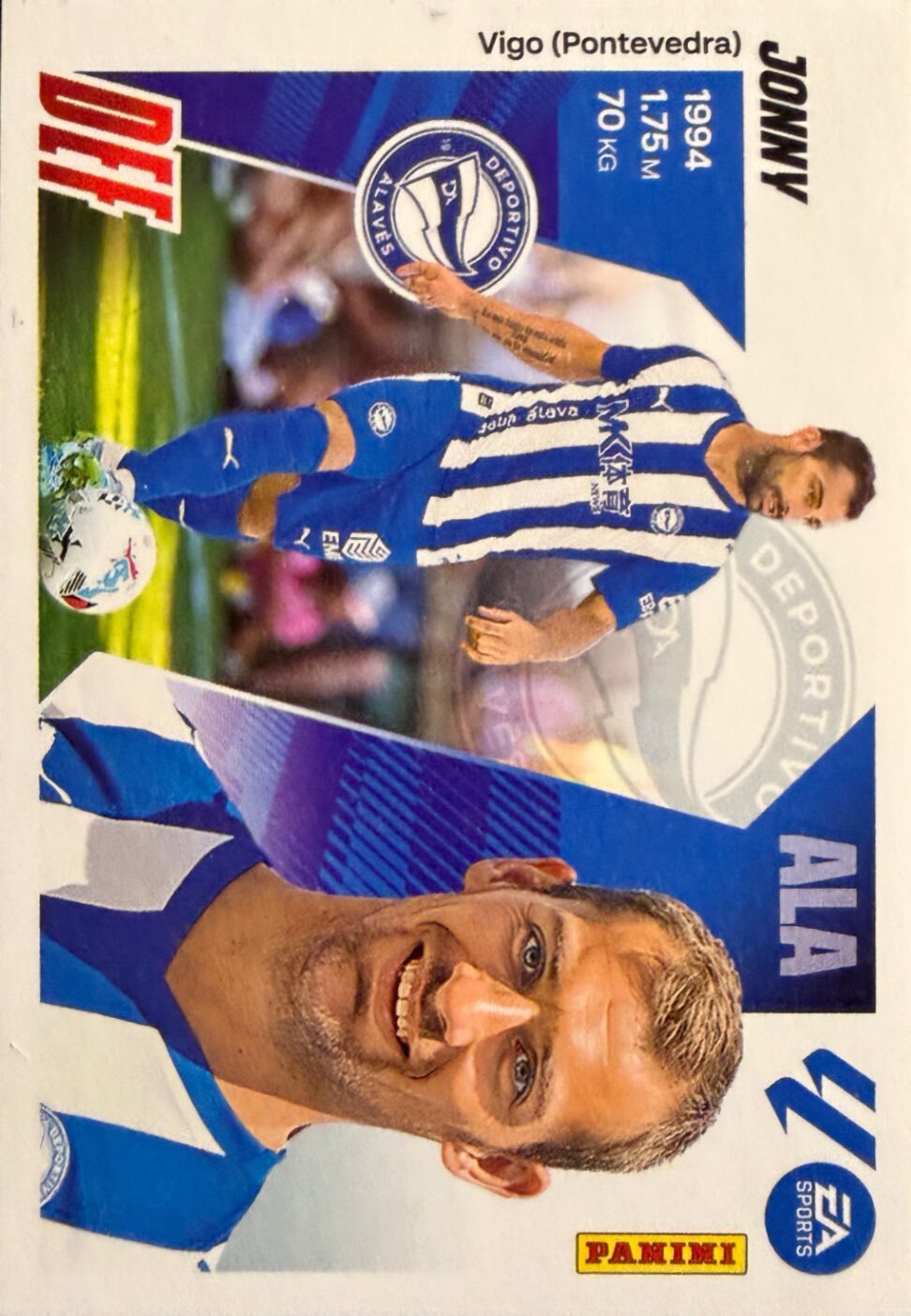 Liga Este 2025-26 Panini - Scegli figurine Deportivo Alaves - Getafe