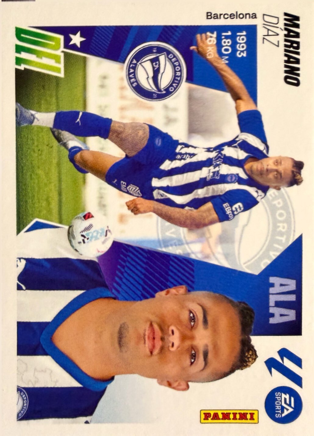 Liga Este 2025-26 Panini - Scegli figurine Deportivo Alaves - Getafe