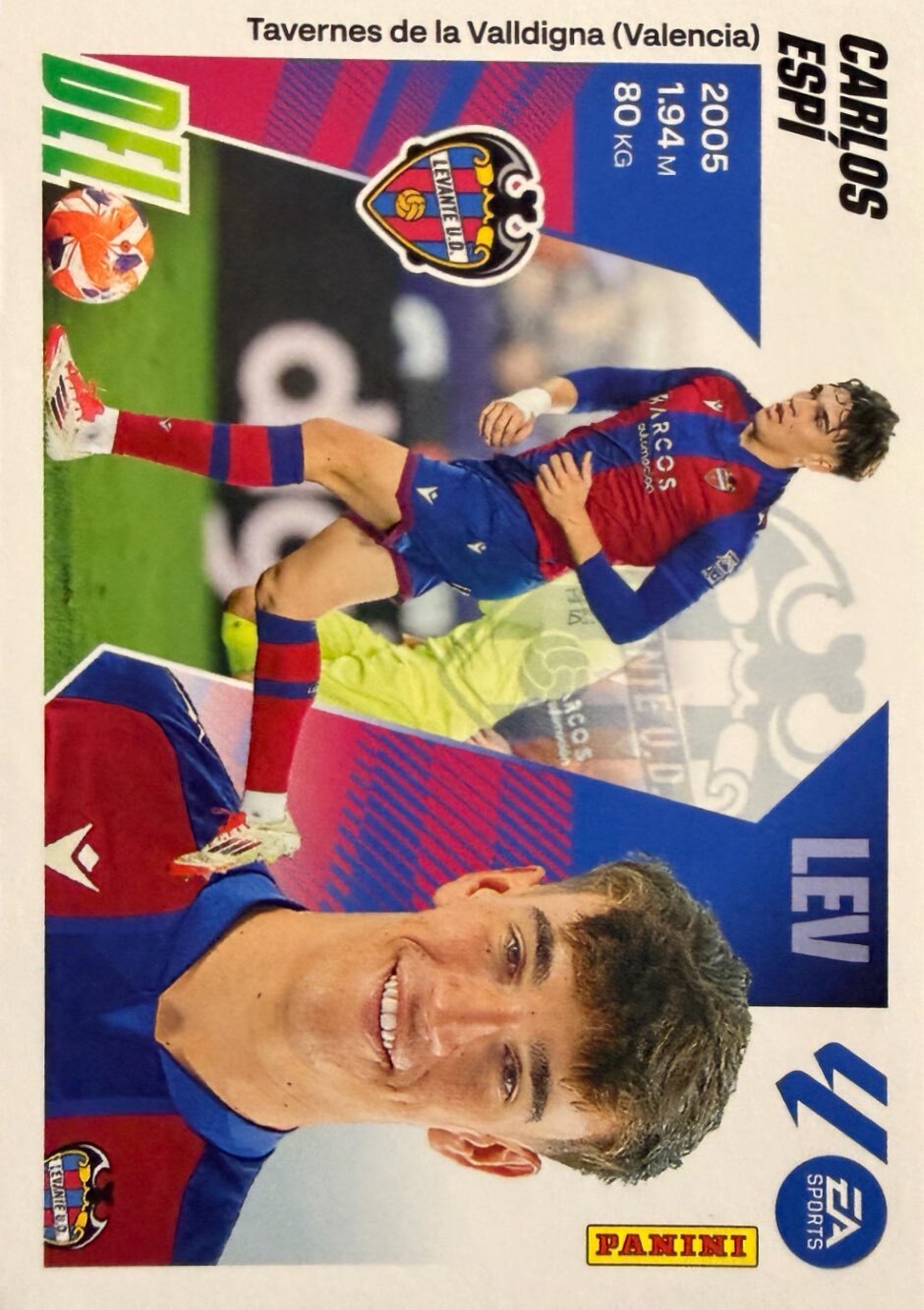 Liga Este 2025-26 Panini - Scegli figurine Girona - Valencia