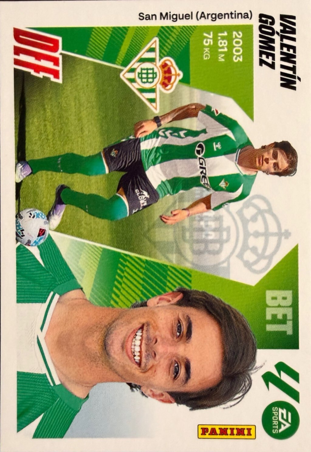 Liga Este 2025-26 Panini - Scegli figurine Villareal a ExtraGold
