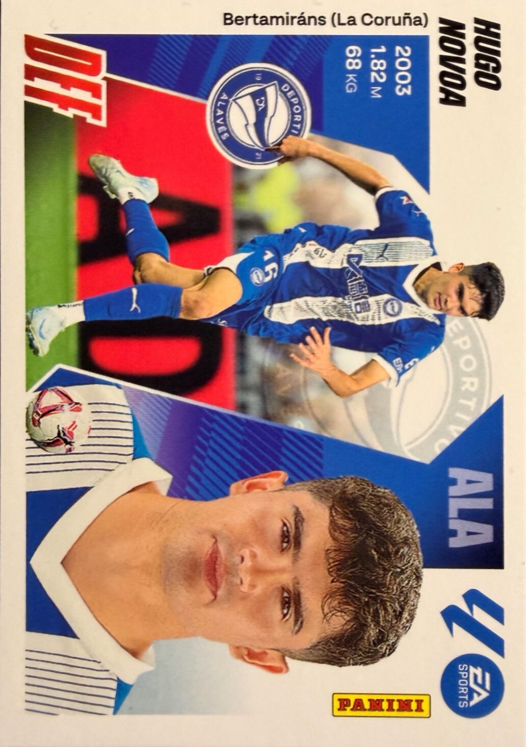 Liga Este 2025-26 Panini - Scegli figurine Deportivo Alaves - Getafe