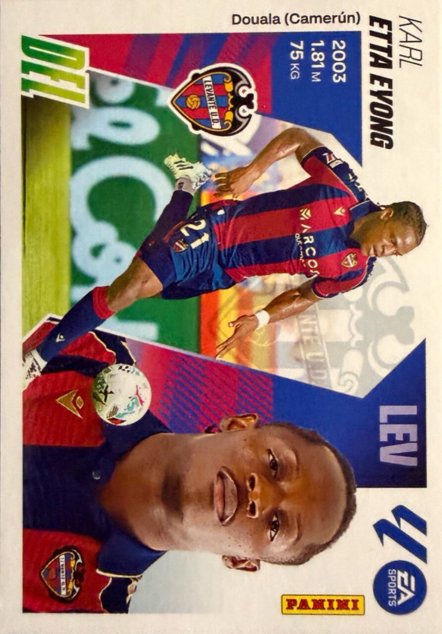 Liga Este 2025-26 Panini - Scegli figurine Villareal a ExtraGold