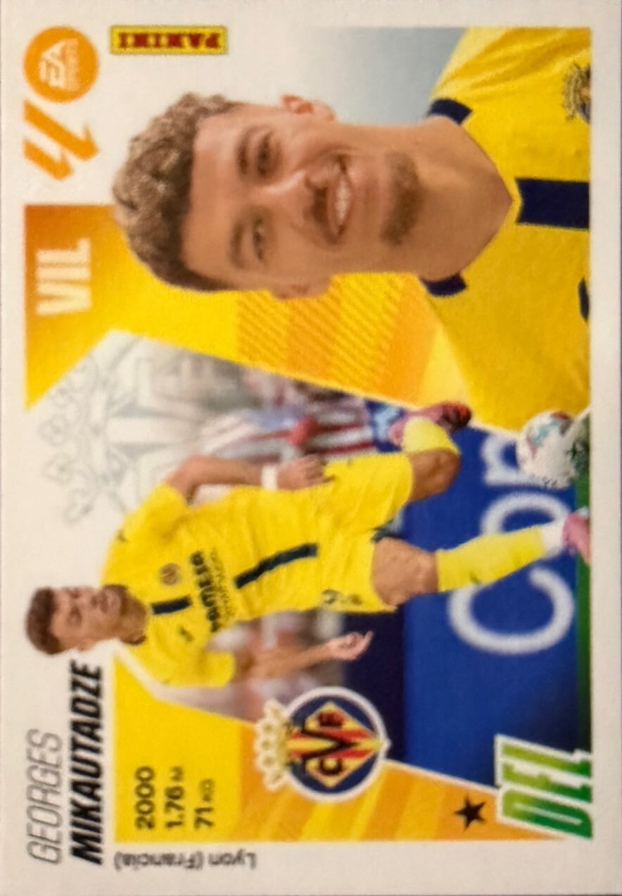 Liga Este 2025-26 Panini - Scegli figurine Villareal a ExtraGold
