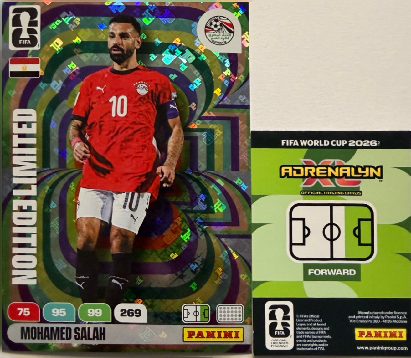 Adrenalyn Xl FIFA World Cup 2026 - Scegli Limited Edition Premium Gold XXL