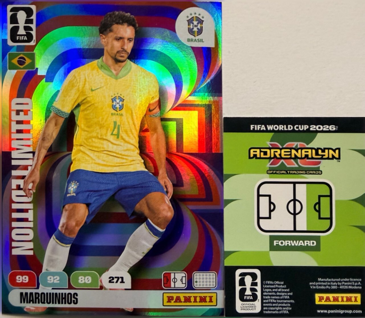 Adrenalyn Xl FIFA World Cup 2026 - Scegli Limited Edition Premium Gold XXL