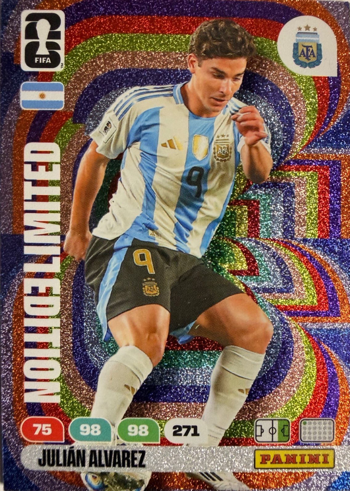 Adrenalyn Xl FIFA World Cup 2026 - Scegli Limited Edition Premium Gold XXL