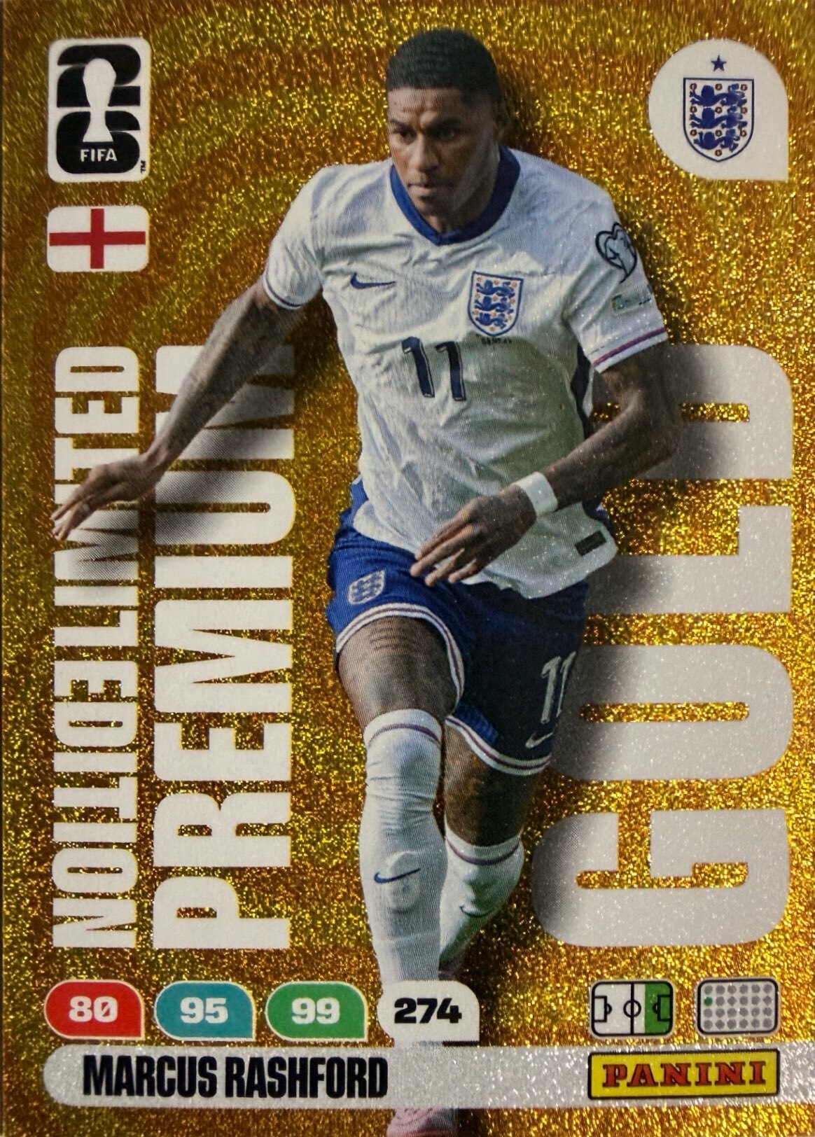 Adrenalyn Xl FIFA World Cup 2026 - Scegli Limited Edition Premium Gold XXL