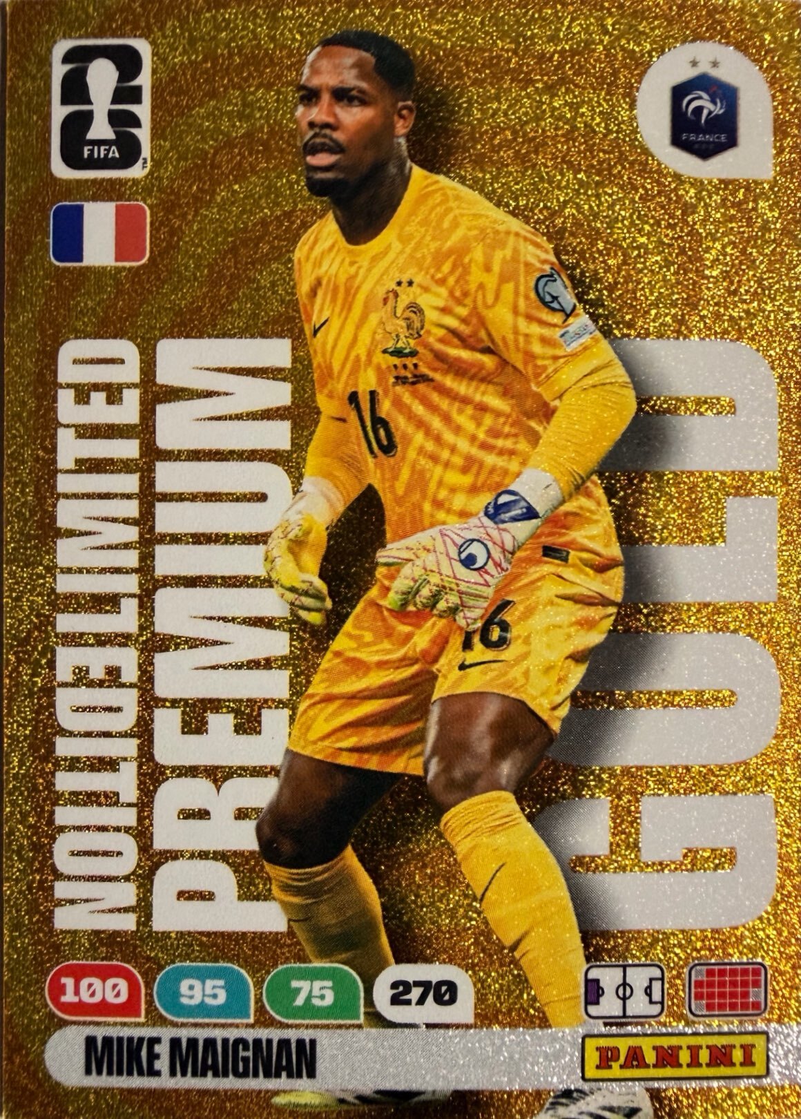 Adrenalyn Xl FIFA World Cup 2026 - Scegli Limited Edition Premium Gold XXL