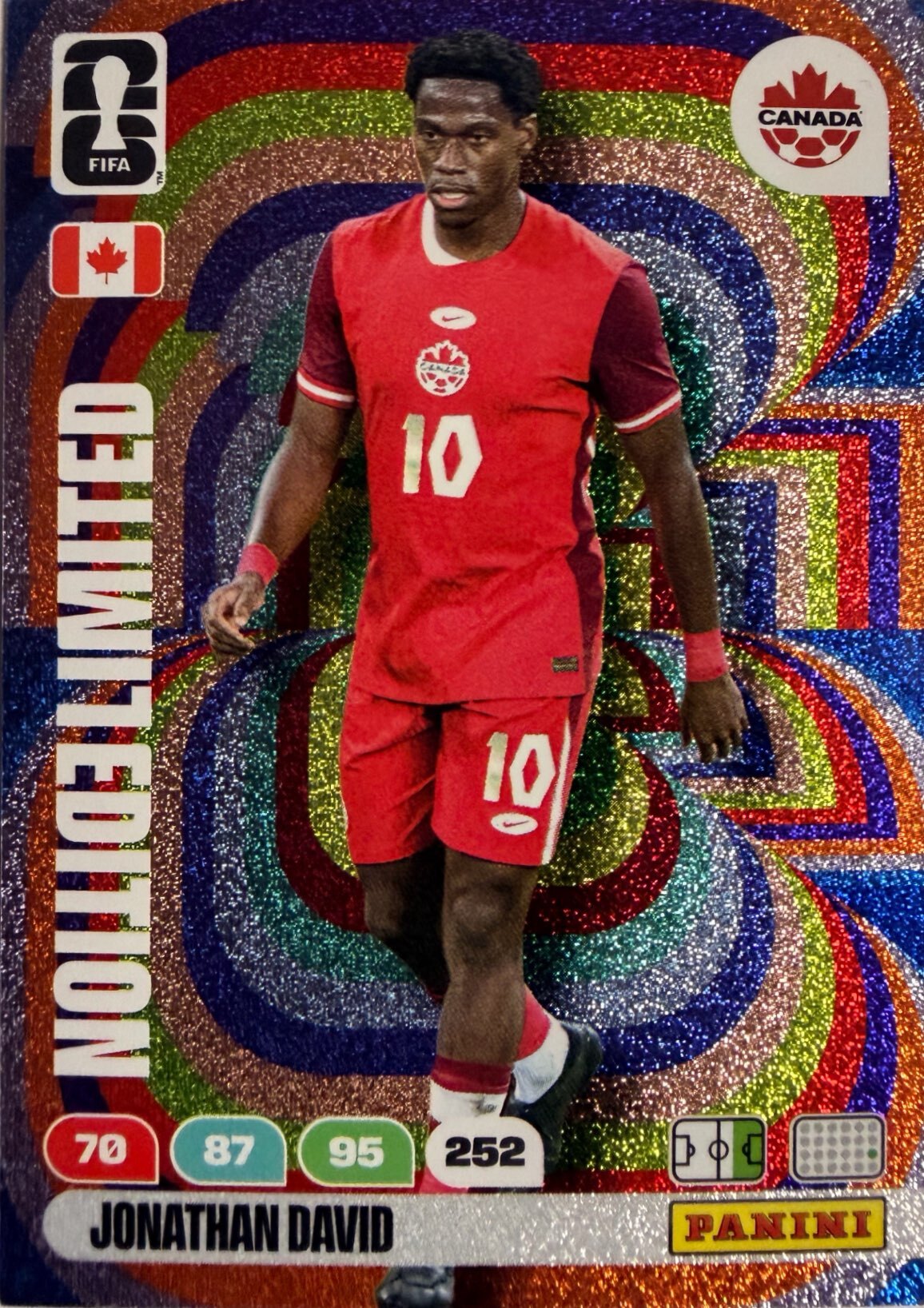 Adrenalyn Xl FIFA World Cup 2026 - Scegli Limited Edition Premium Gold XXL