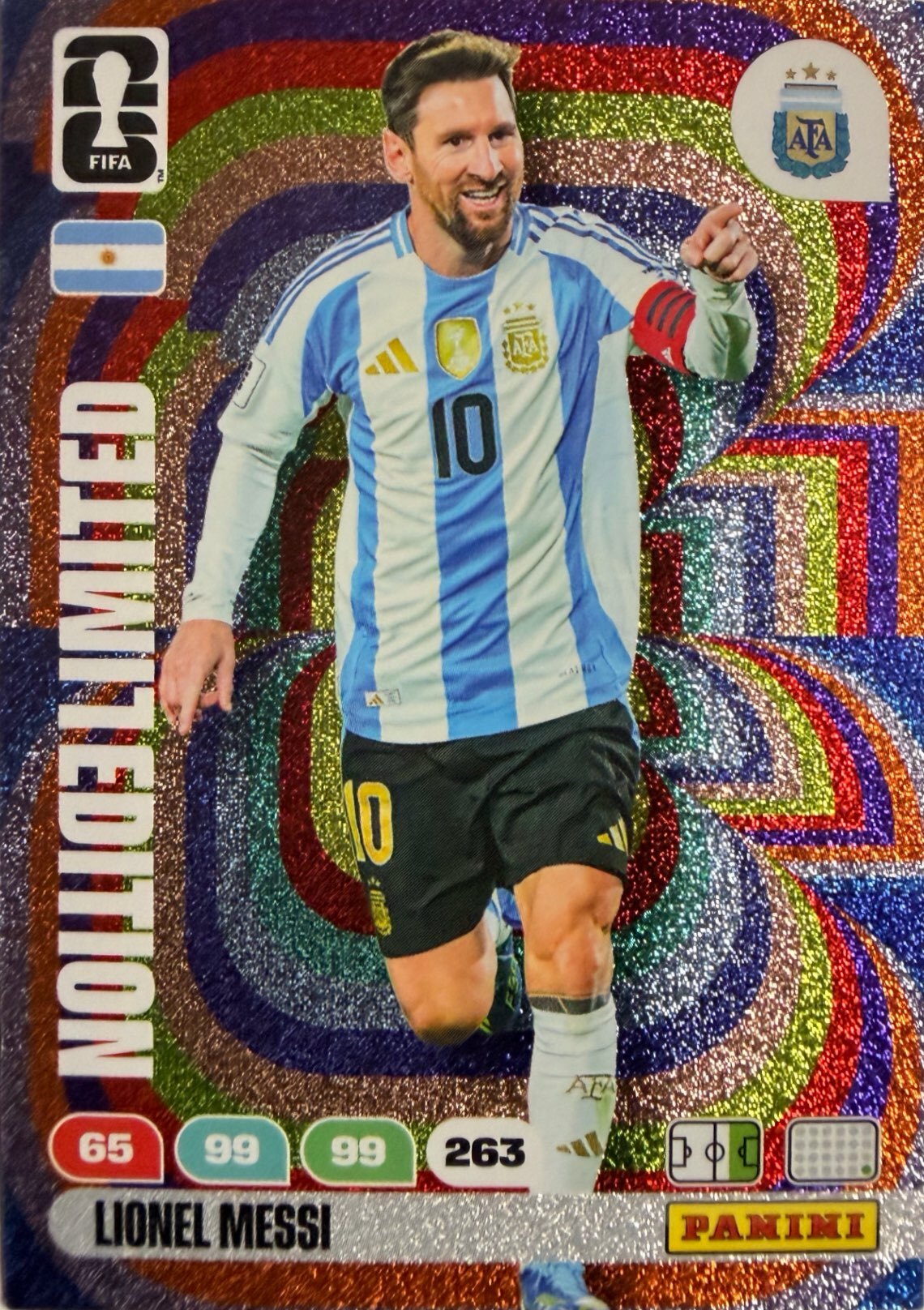 Adrenalyn Xl FIFA World Cup 2026 - Scegli Limited Edition Premium Gold XXL