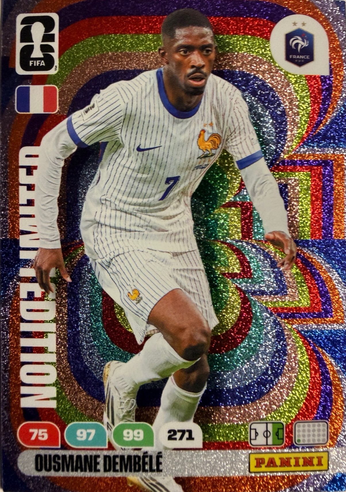 Adrenalyn Xl FIFA World Cup 2026 - Scegli Limited Edition Premium Gold XXL