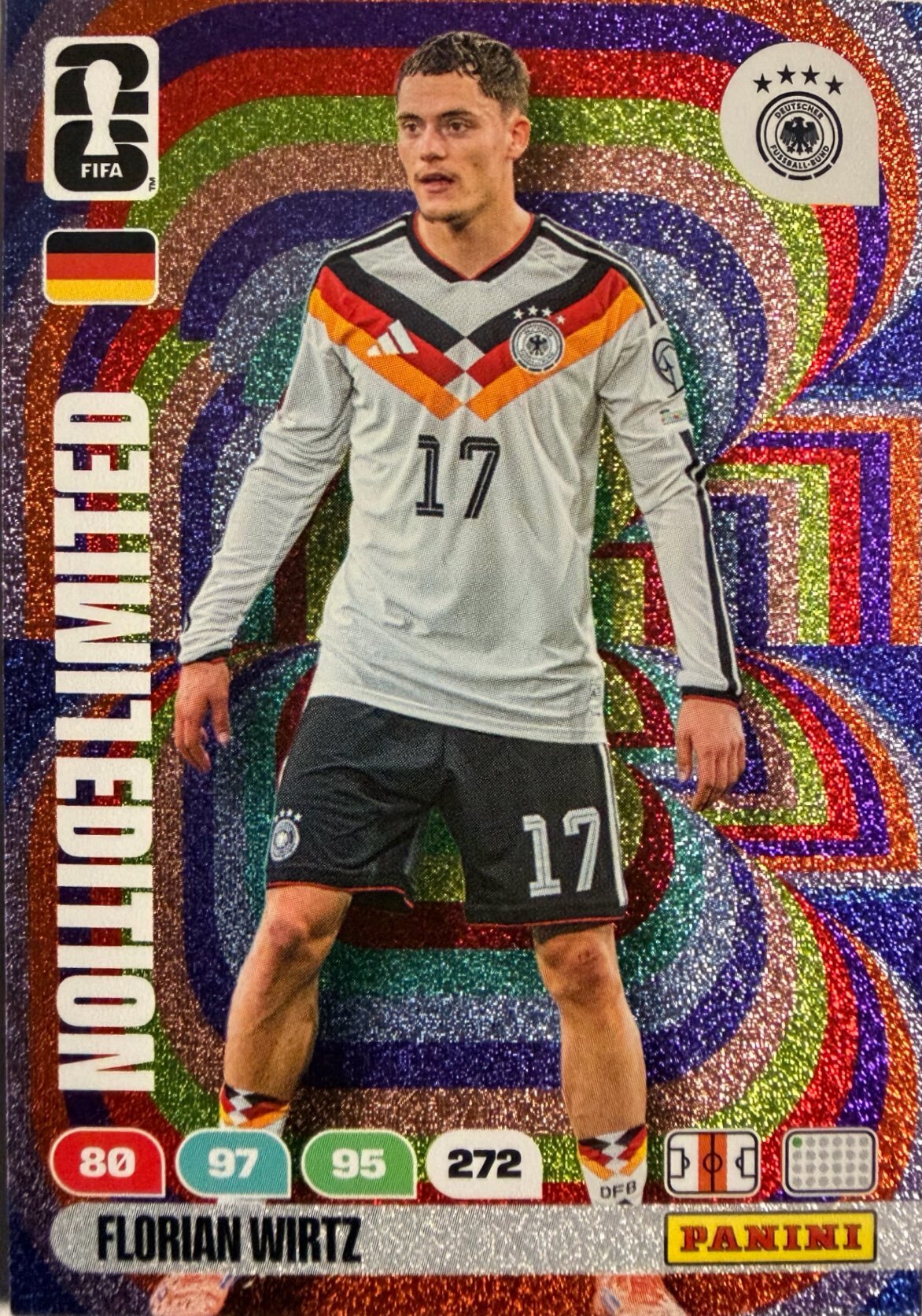 Adrenalyn Xl FIFA World Cup 2026 - Scegli Limited Edition Premium Gold XXL