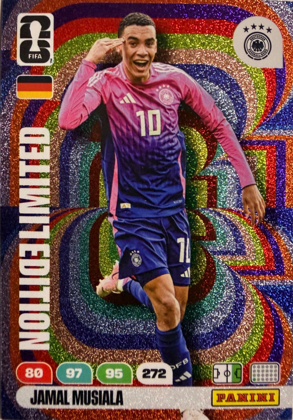 Adrenalyn Xl FIFA World Cup 2026 - Scegli Limited Edition Premium Gold XXL