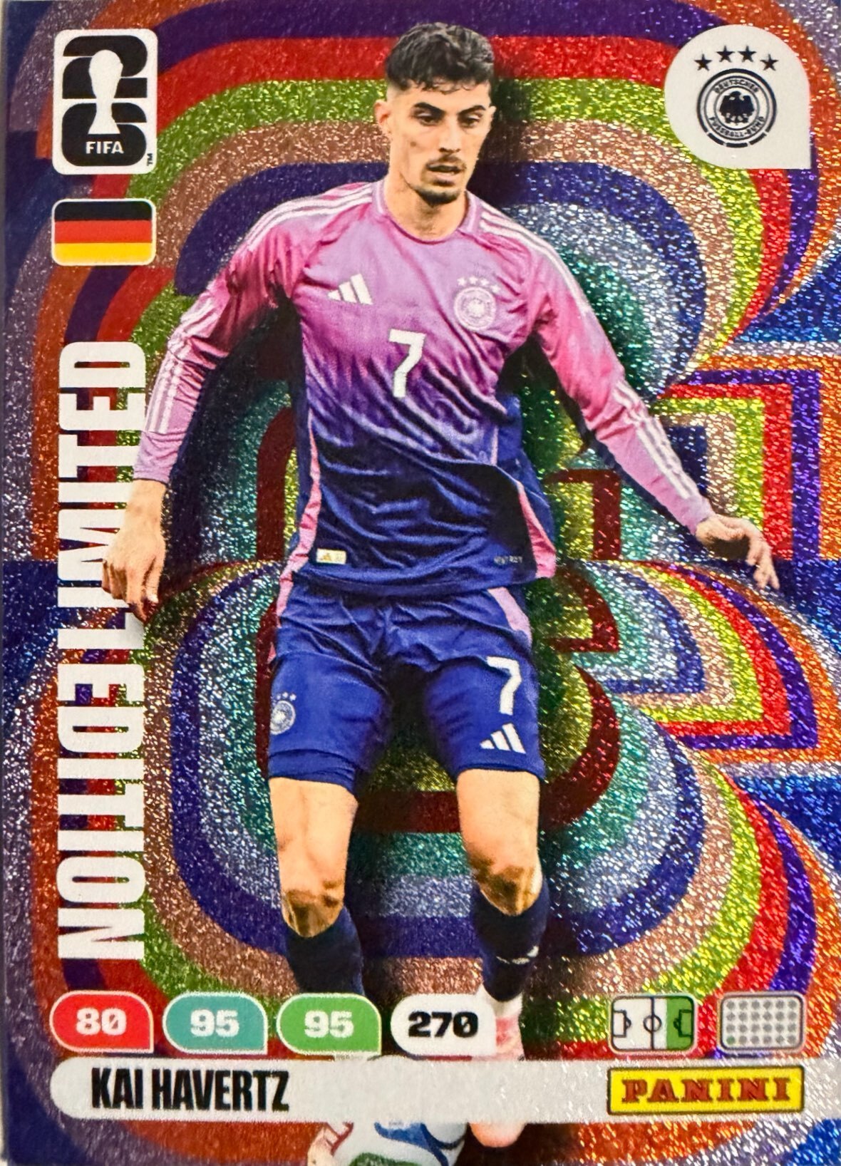 Adrenalyn Xl FIFA World Cup 2026 - Scegli Limited Edition Premium Gold XXL