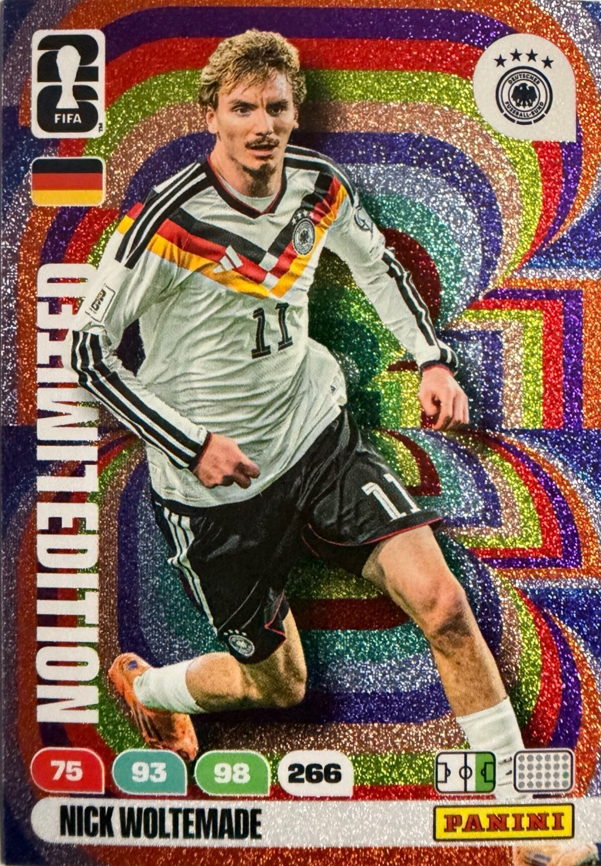 Adrenalyn Xl FIFA World Cup 2026 - Scegli Limited Edition Premium Gold XXL