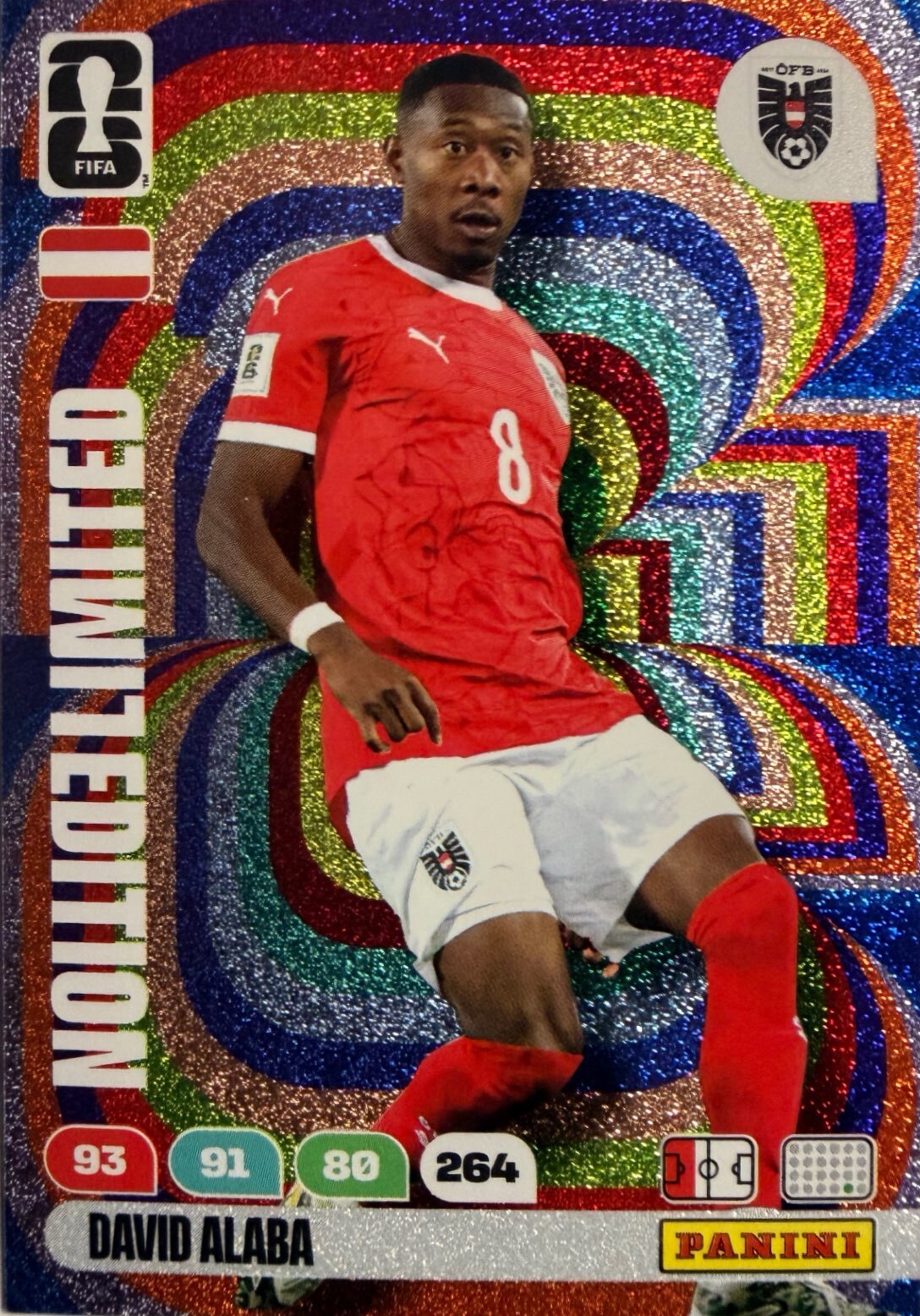 Adrenalyn Xl FIFA World Cup 2026 - Scegli Limited Edition Premium Gold XXL