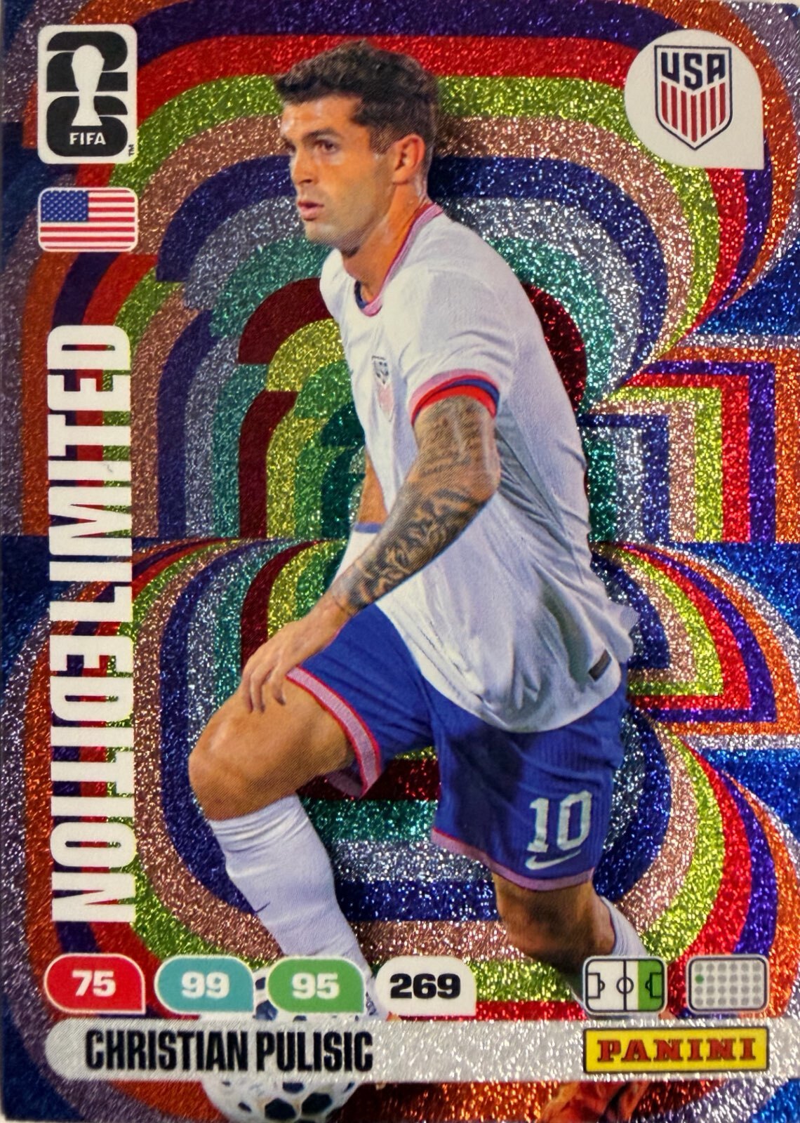 Adrenalyn Xl FIFA World Cup 2026 - Scegli Limited Edition Premium Gold XXL