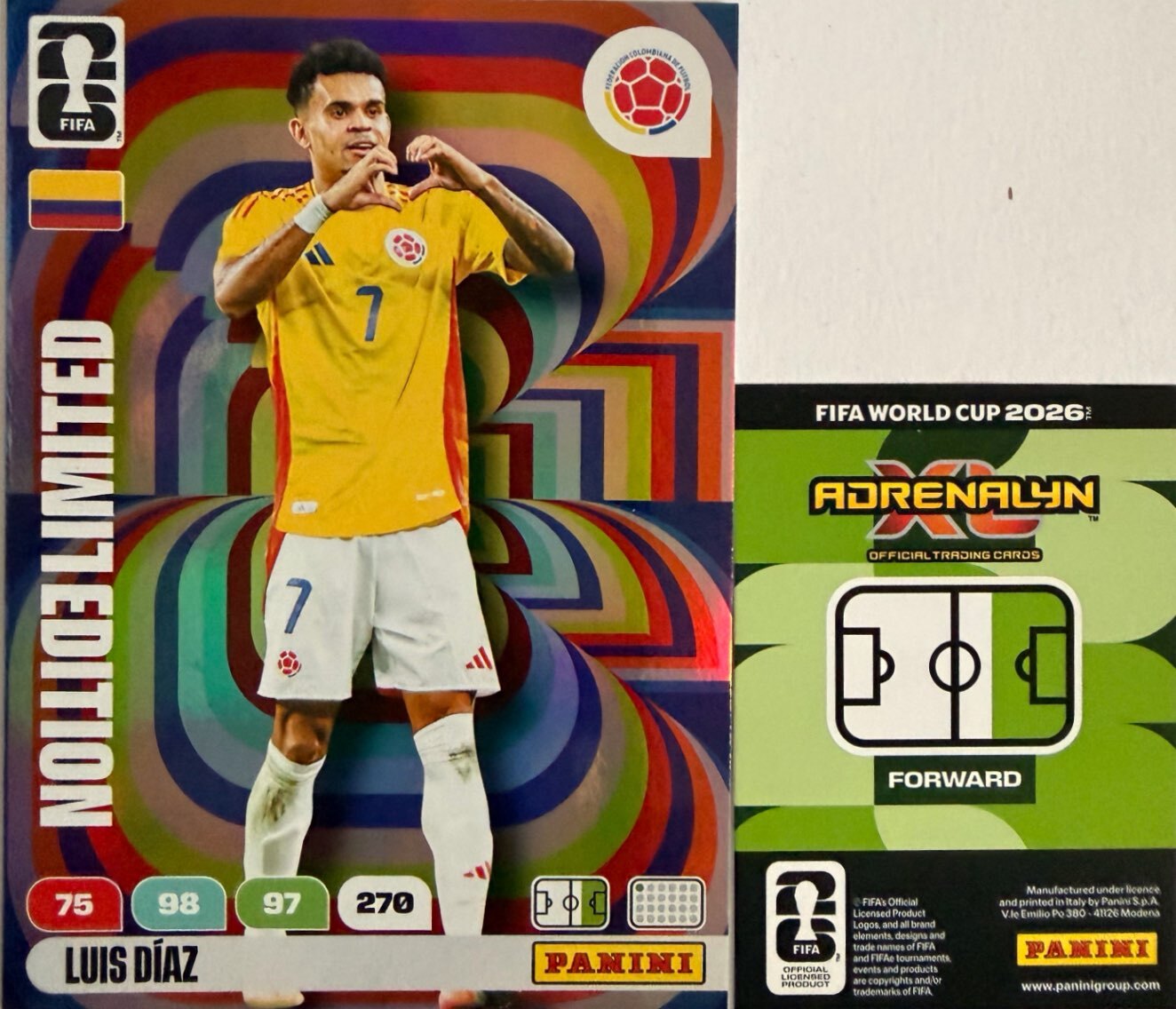 Adrenalyn Xl FIFA World Cup 2026 - Scegli Limited Edition Premium Gold XXL