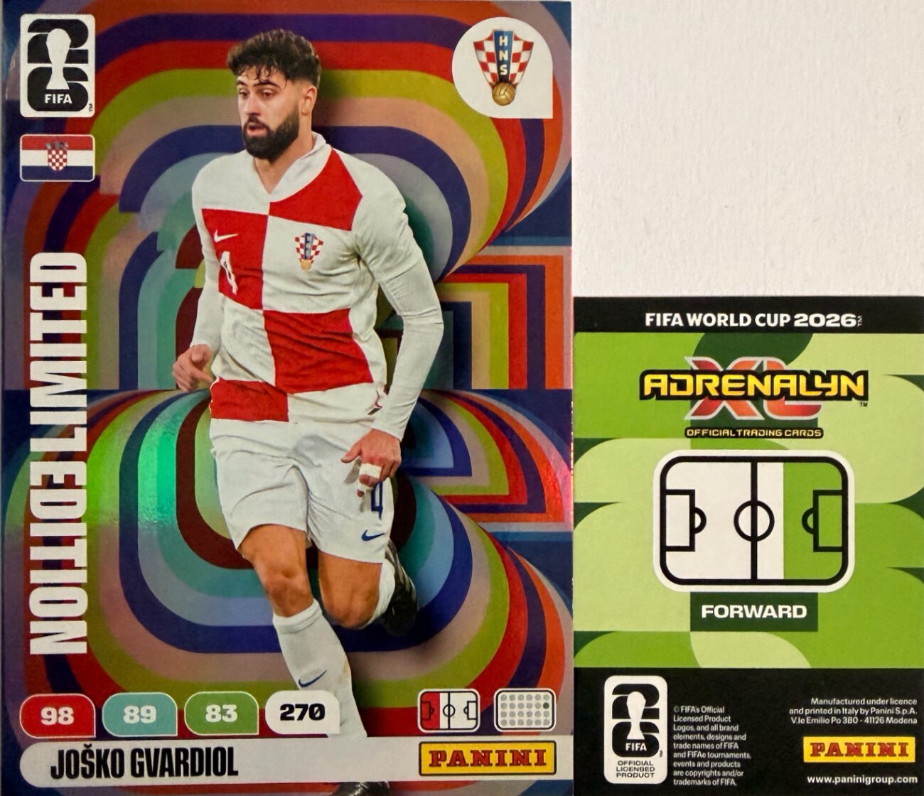 Adrenalyn Xl FIFA World Cup 2026 - Scegli Limited Edition Premium Gold XXL