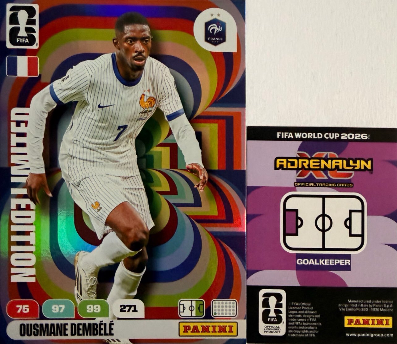Adrenalyn Xl FIFA World Cup 2026 - Scegli Limited Edition Premium Gold XXL
