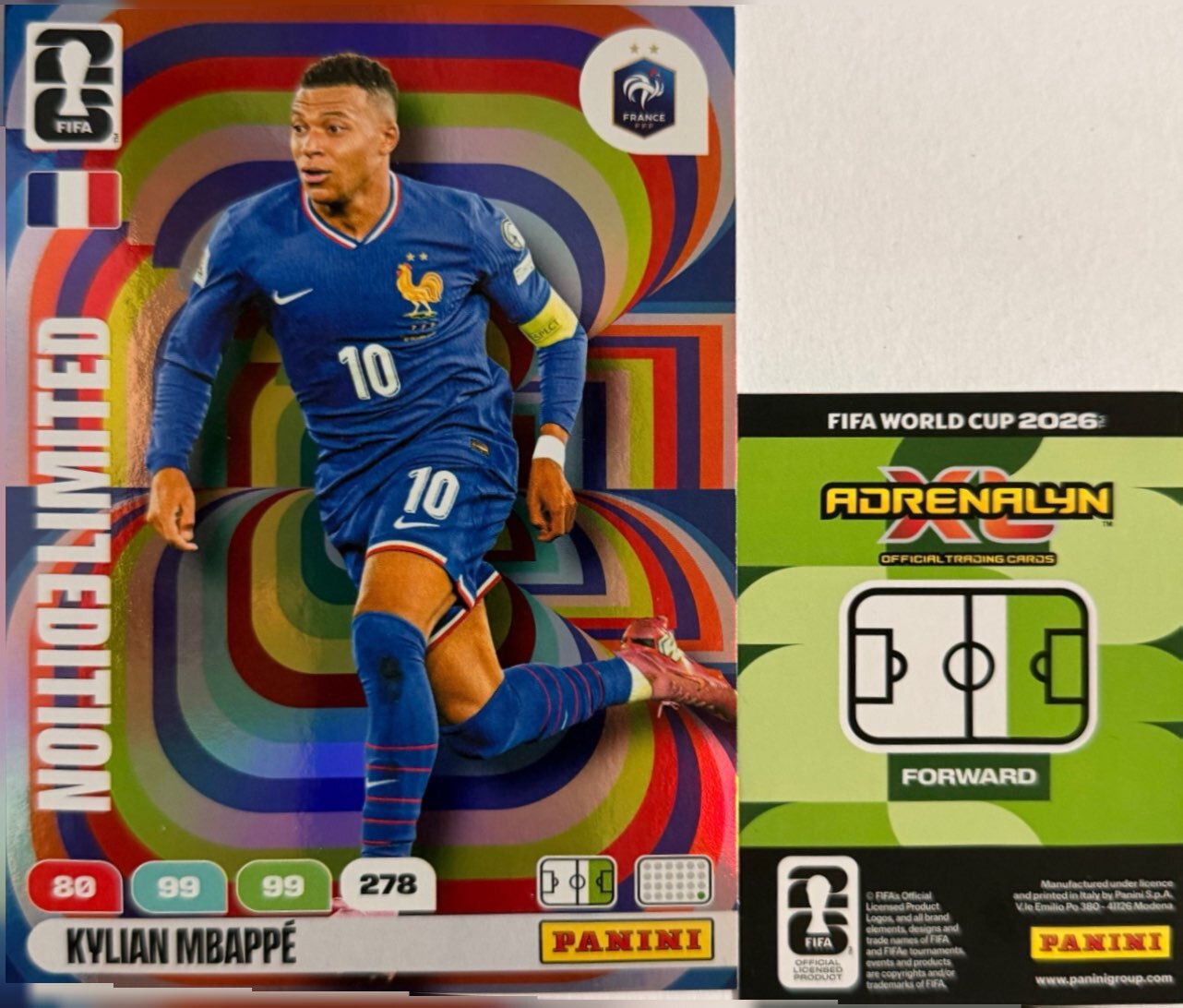 Adrenalyn Xl FIFA World Cup 2026 - Scegli Limited Edition Premium Gold XXL